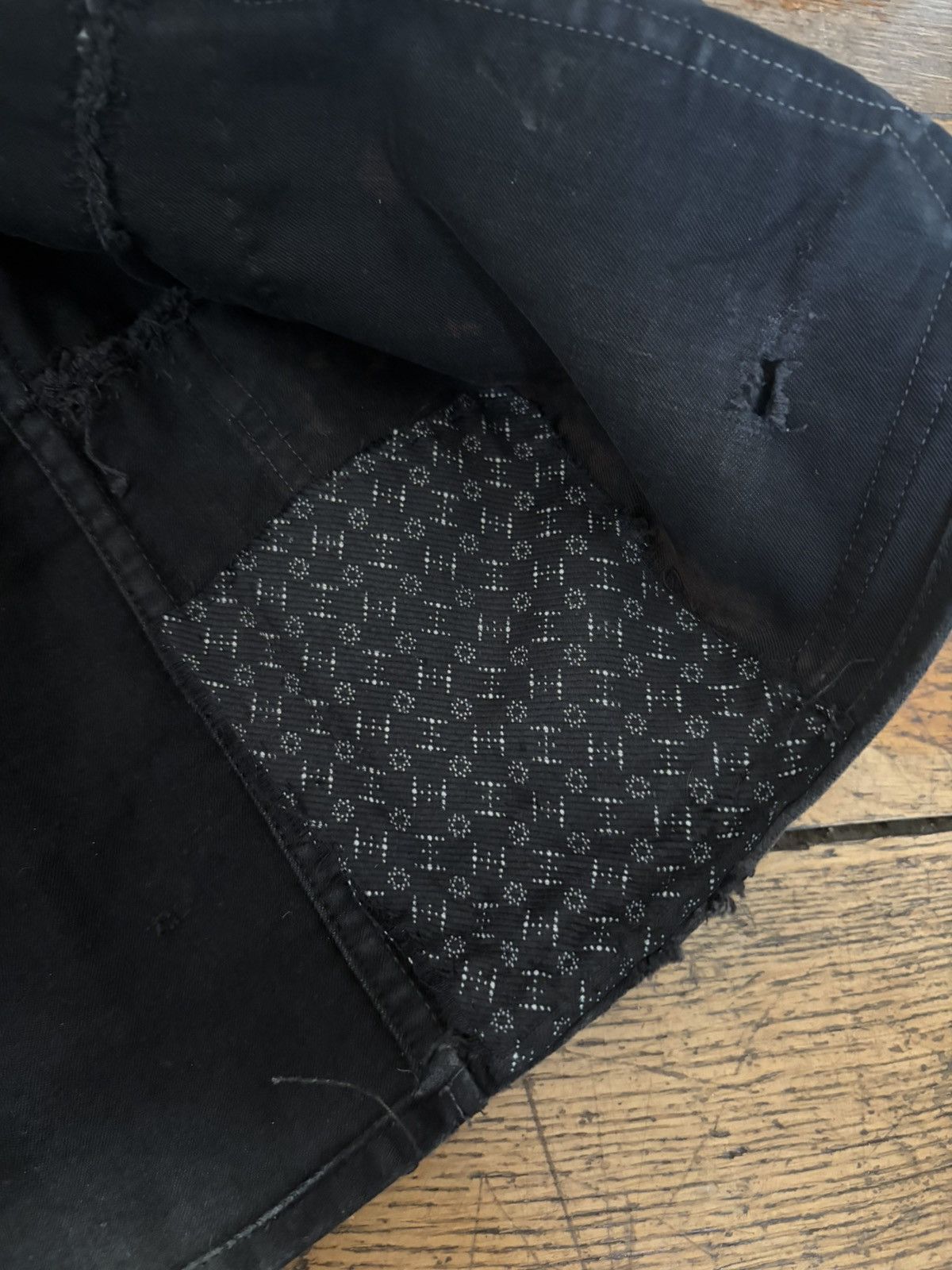Moleskine Authentic antique French workwear jacket 1930s–1940s. Size US S / EU 44-46 / 1 - 6 Thumbnail