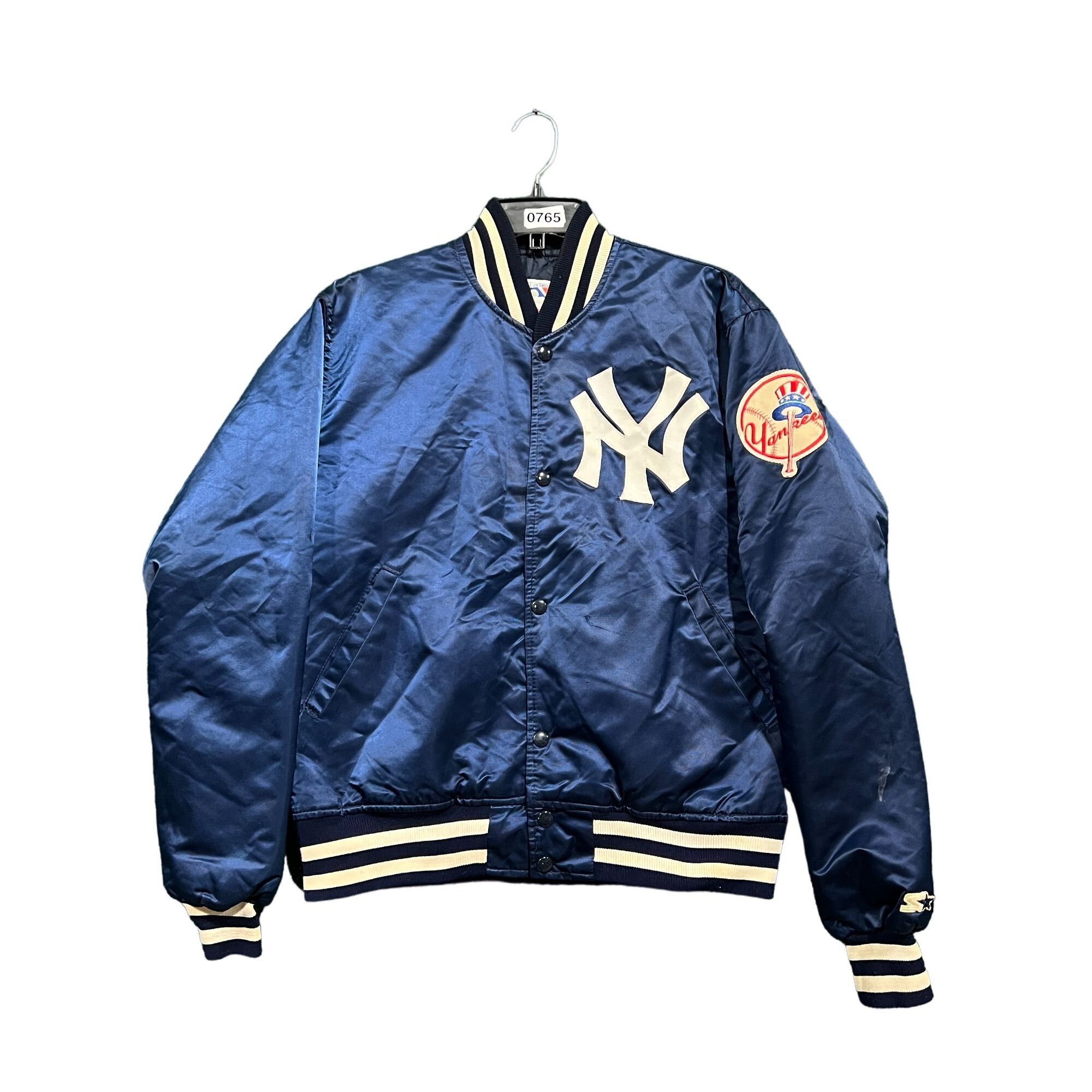 Starter vintage new york yankees satin bomber starter jacket size me