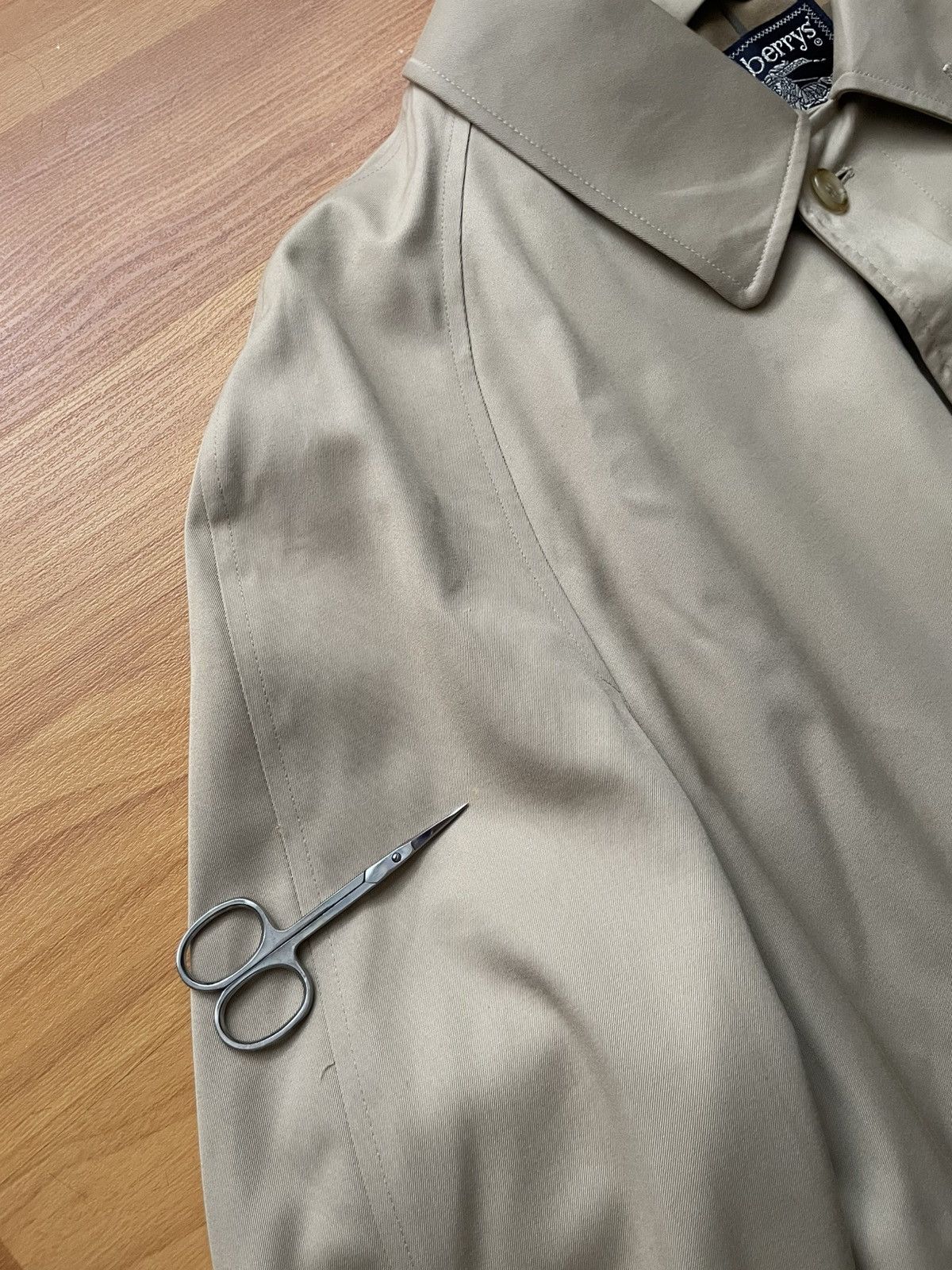 Burberry Vintage Burberrys Beige Men Trench Check Coat Size US L / EU 52-54 / 3 - 11 Thumbnail