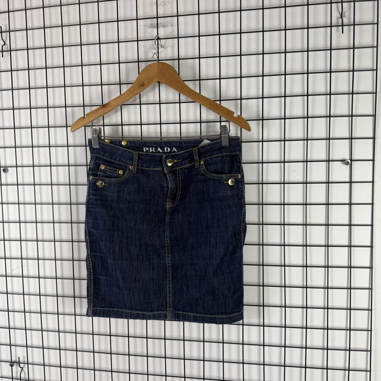 Prada Prada Jeans Denim Skirt Size 32" / US 10 / IT 46 - 3 Thumbnail