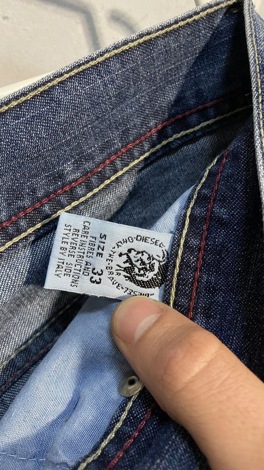 Diesel vintage Diesel jeans straight Y2K size 33/34 Size US 33 - 13 Thumbnail