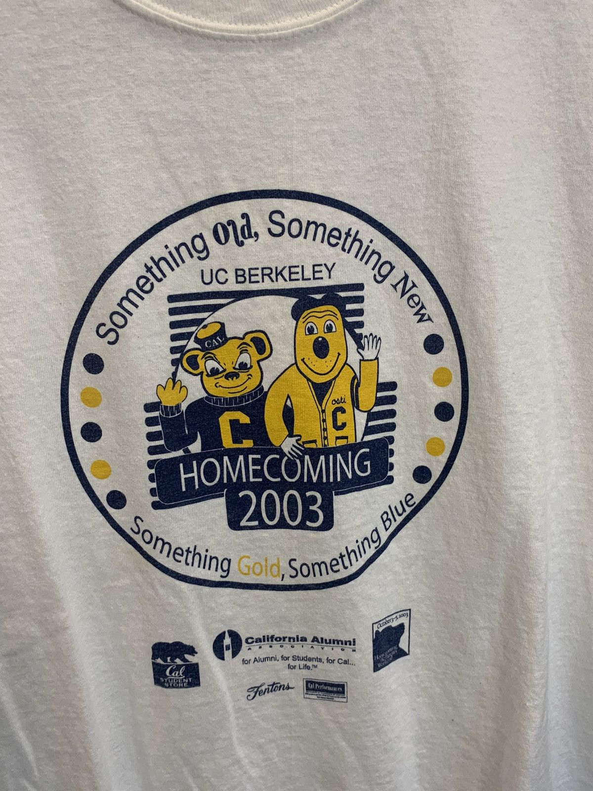 Vintage *RARE* Vintage UC Berkeley Homecoming Cal Bears Y2K T-Shirt Size US S / EU 44-46 / 1 - 2 Thumbnail