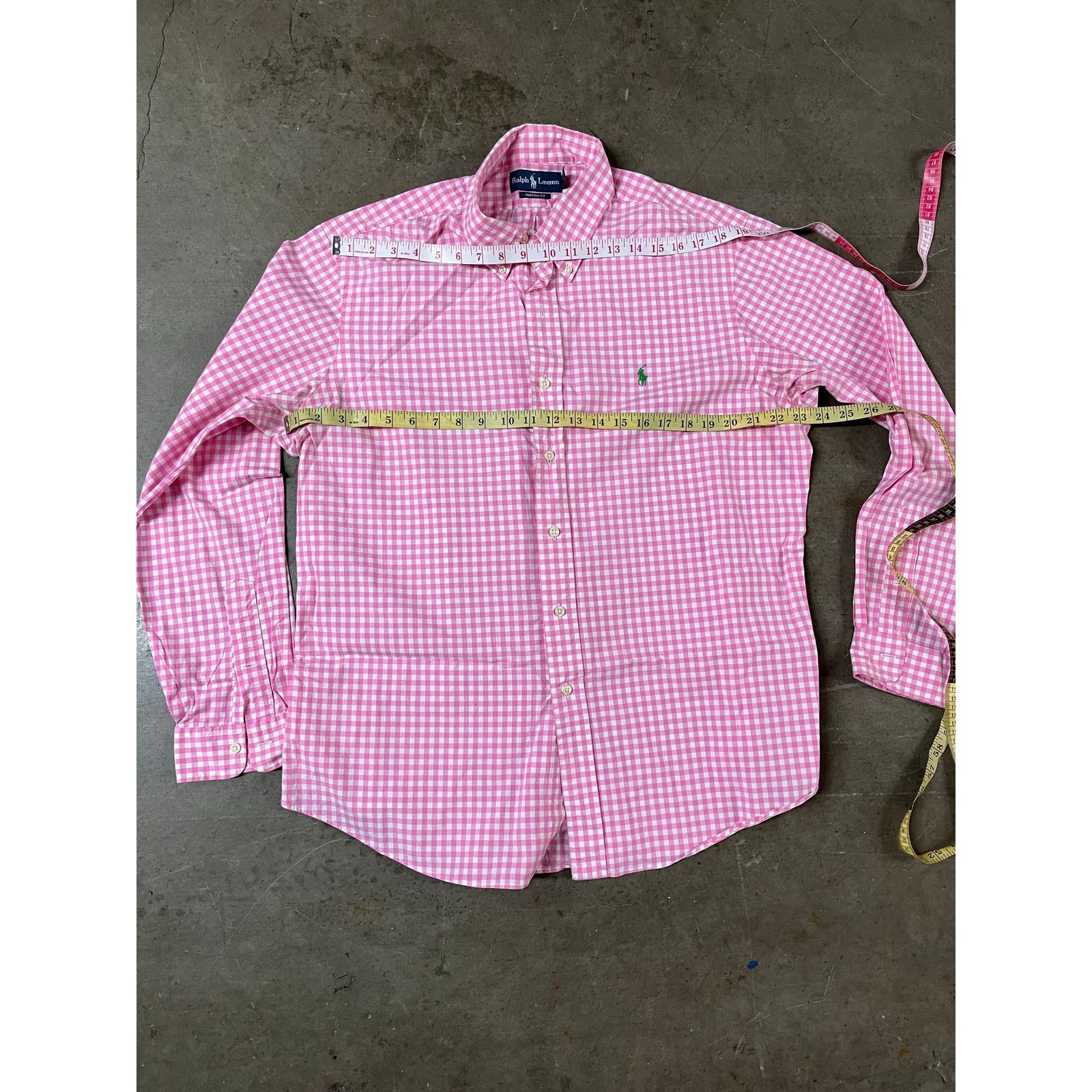 Polo Ralph Lauren Polo Ralph Lauren - Custom Fit / pink Checked / XL Size US XL / EU 56 / 4 - 4 Thumbnail
