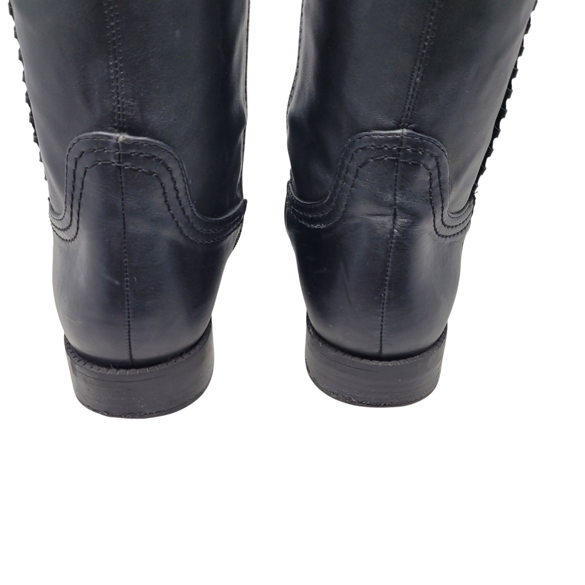 Franco Sarto Franco Sarto Vegan L-Charlotte Womens Black Over The Knee Bo Size US 9.5 / IT 39.5 - 11 Thumbnail