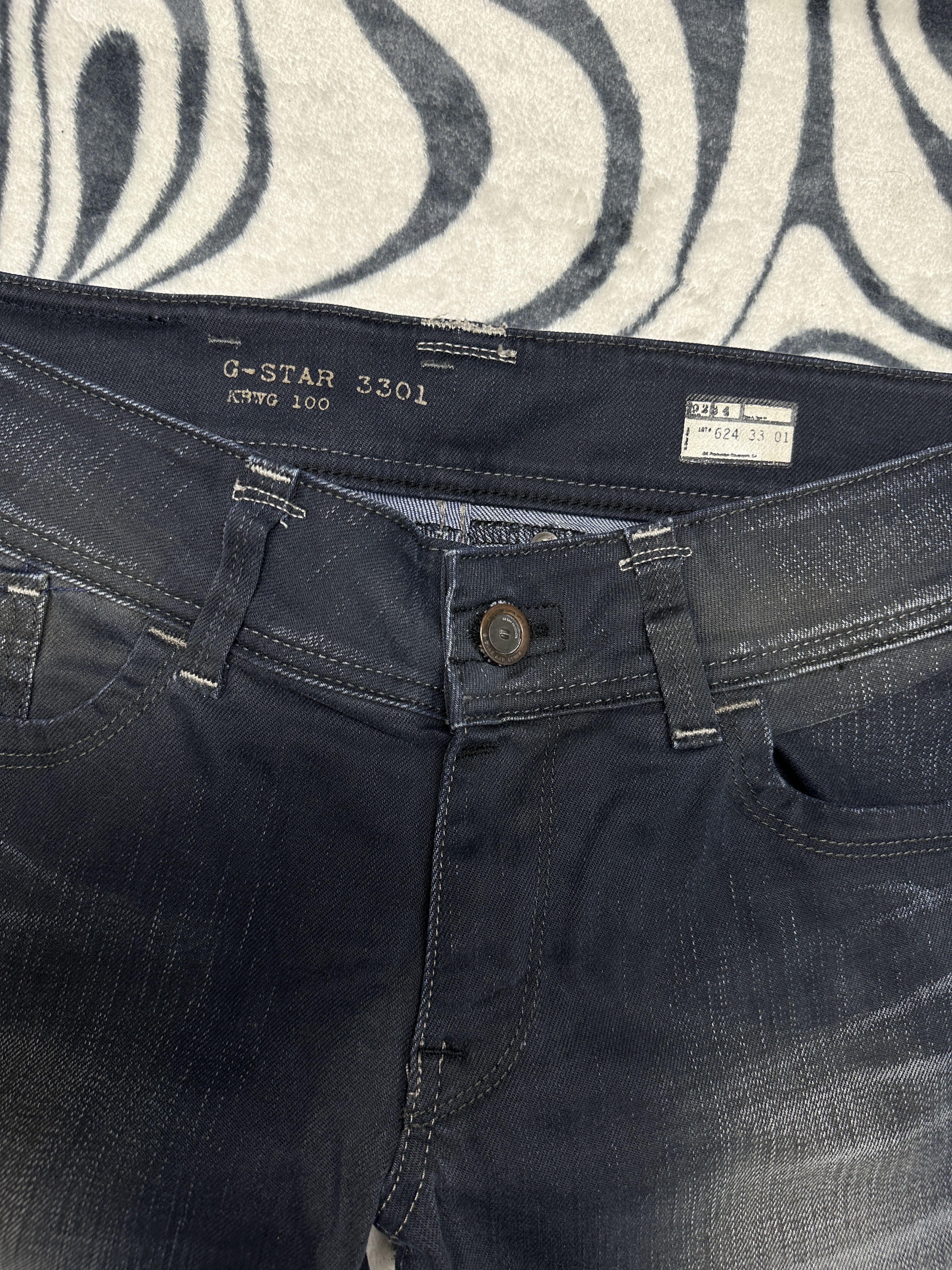 G-Star G Star Raw Lynn Skinny Womens Denim Pants Jeans Size 31" - 3 Thumbnail
