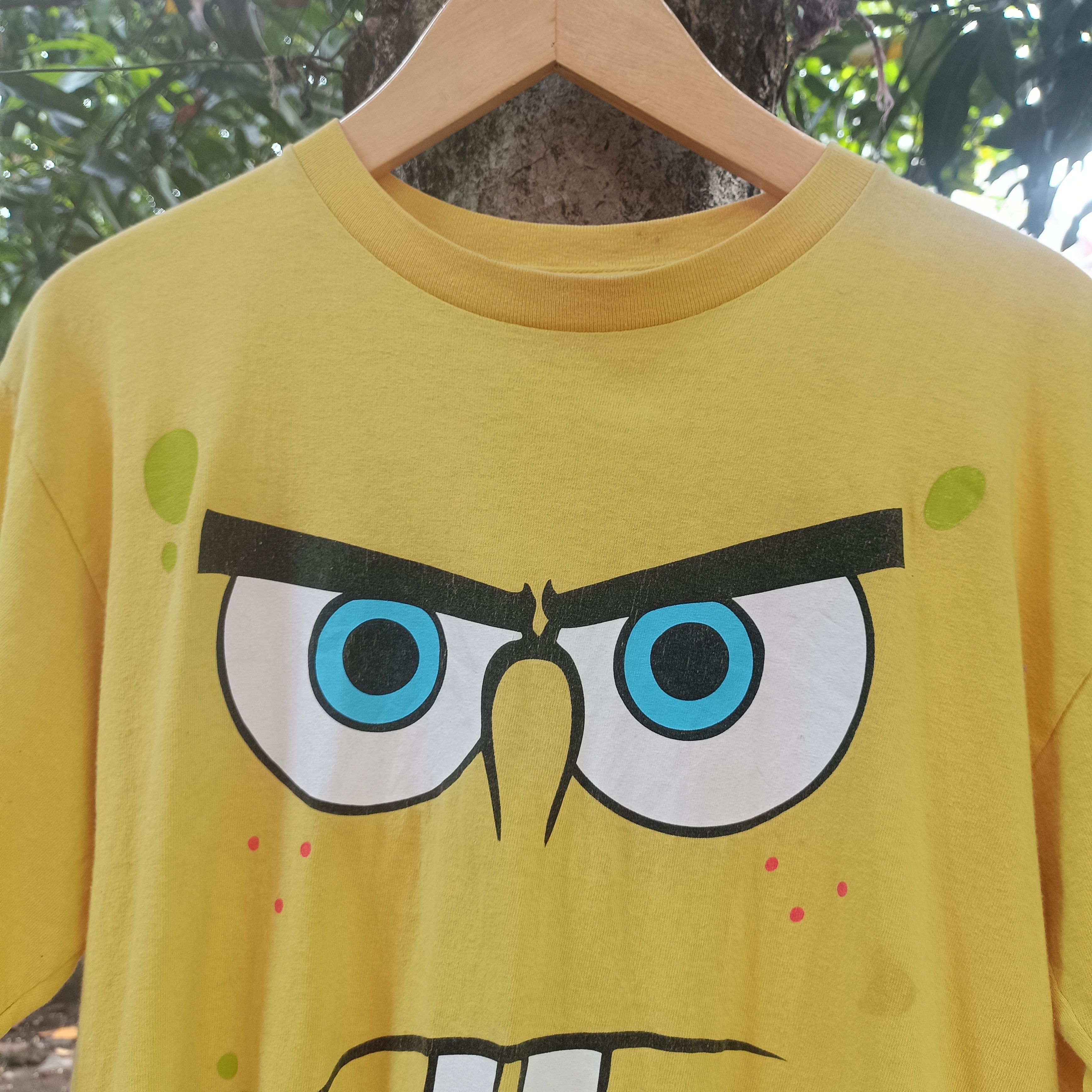 Vintage VINTAGE 00'S SPONGEBOB NICKELODEON I DIDNT DO IT Size US XL / EU 56 / 4 - 5 Thumbnail