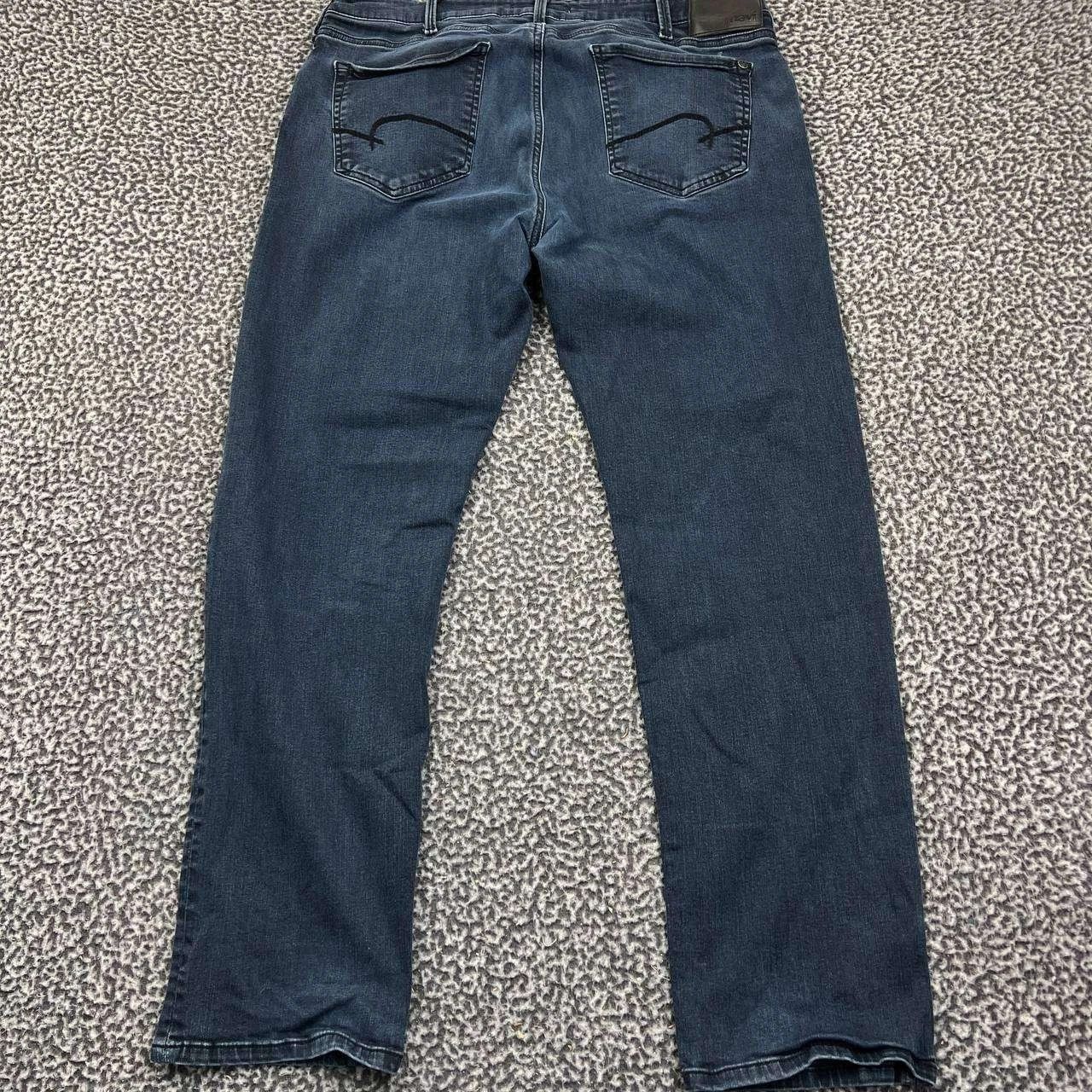 Mavi Mavi Zach Jeans Men 38x32 Straight Leg Denim Pants Pocket Size US 38 / EU 54 - 2 Thumbnail