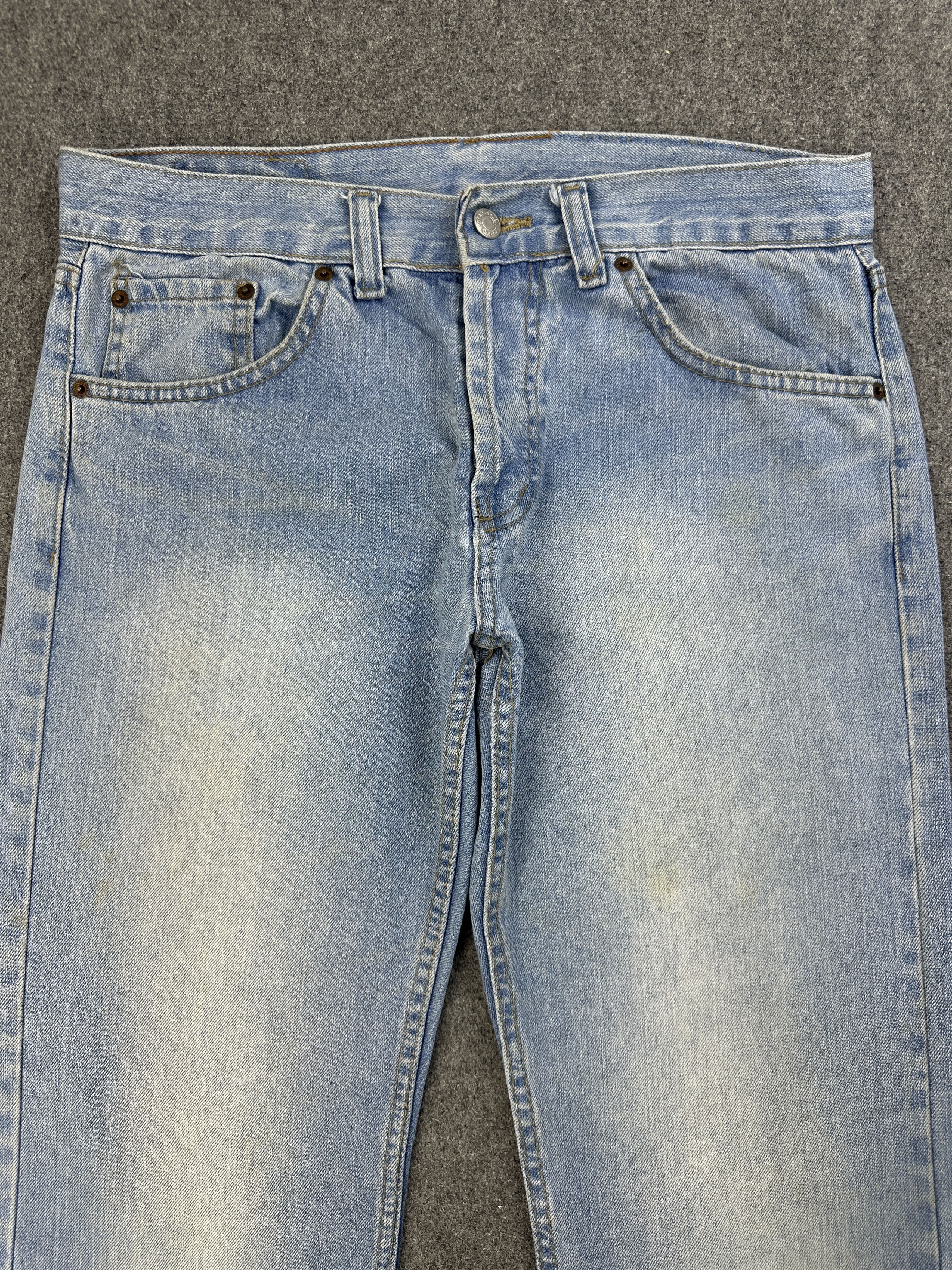 Levi's Vintage Levis 501 Faded Blue Jeans 33x33 S0047 Size US 33 - 2 Thumbnail