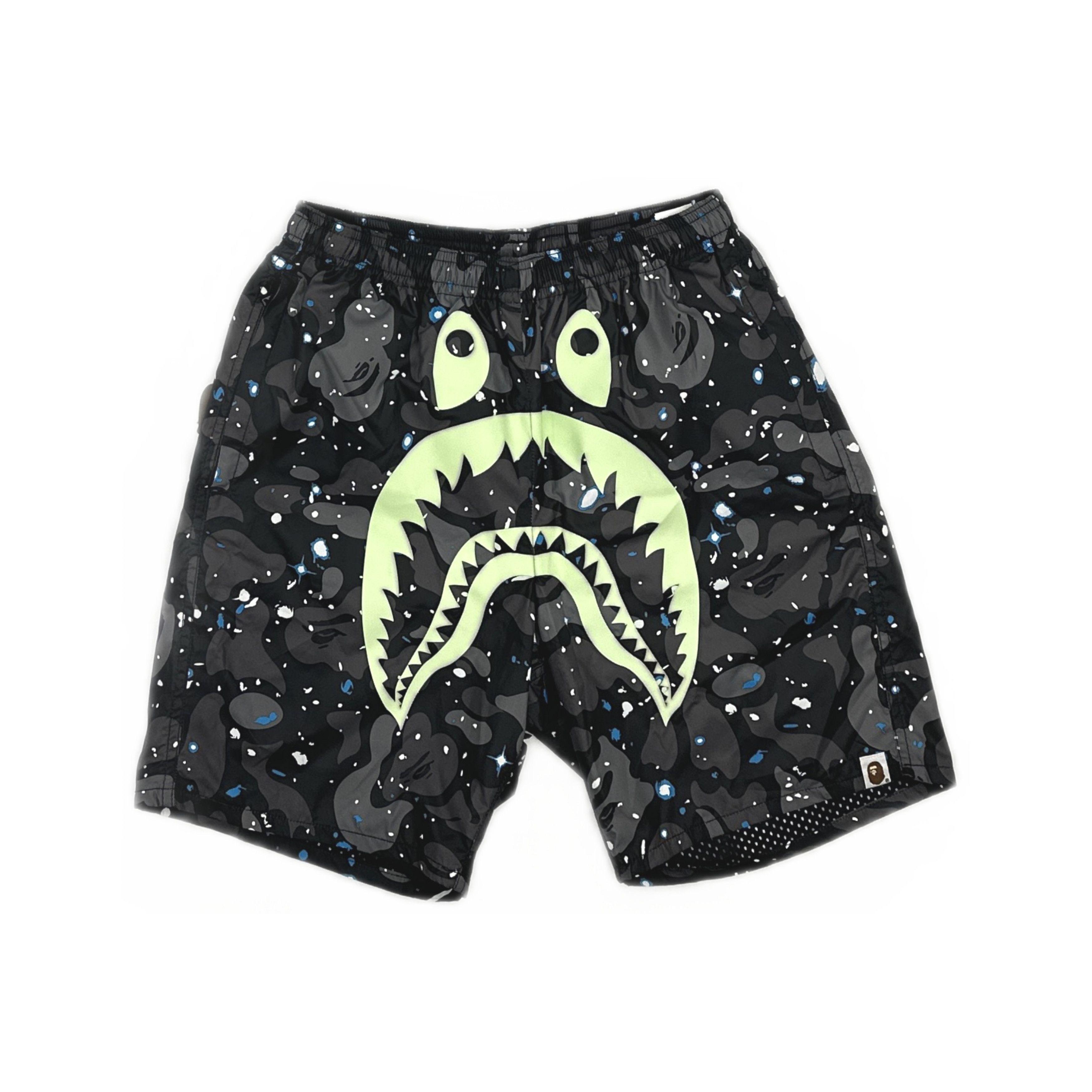 Bape A Bathing Ape Shark Camo Shorts Size S Size US 30 / EU 46 - 1 Thumbnail