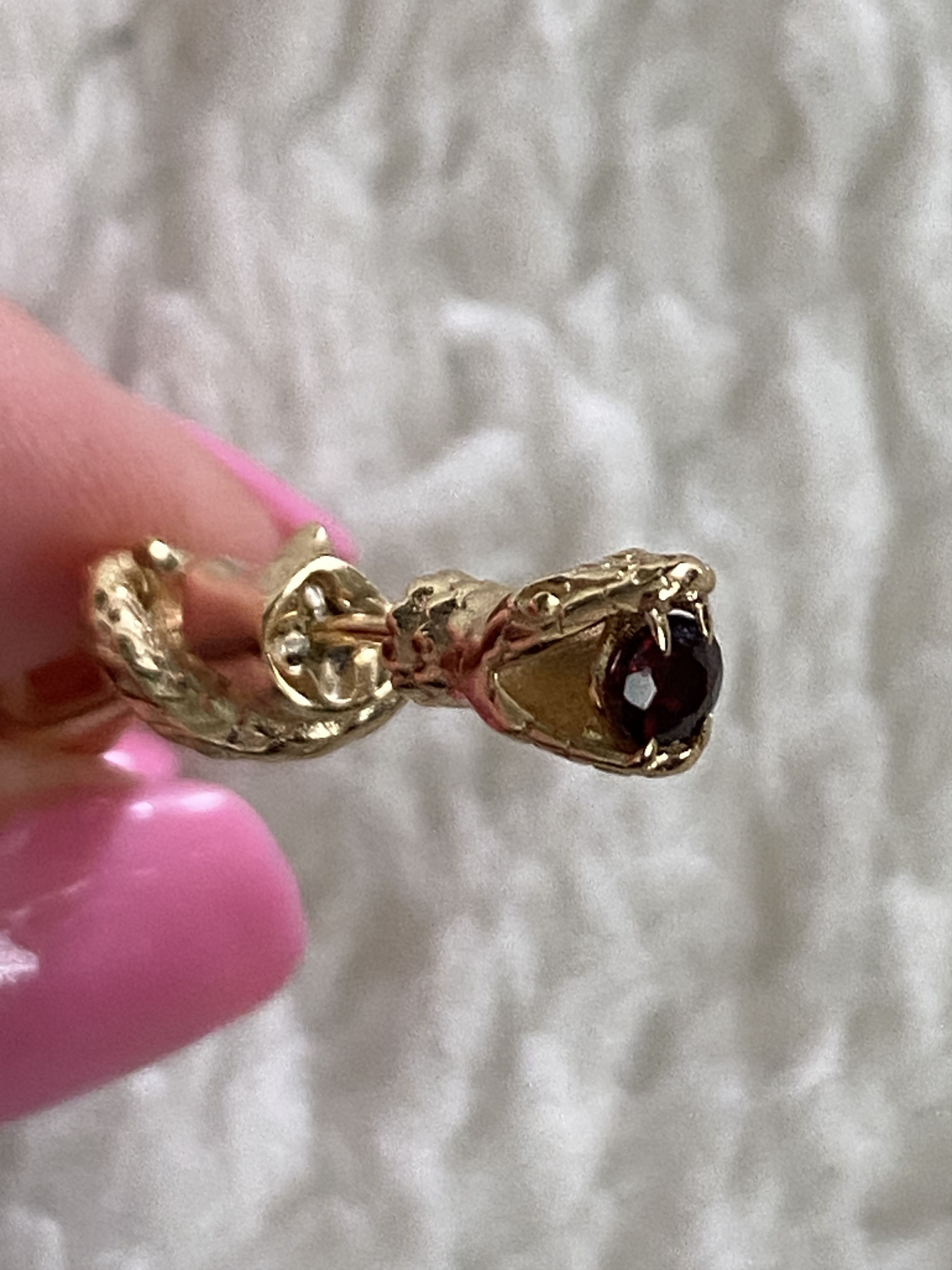 Other Snake & Thorns Single Earring – 18K Gold-Plated Size ONE SIZE - 12 Thumbnail