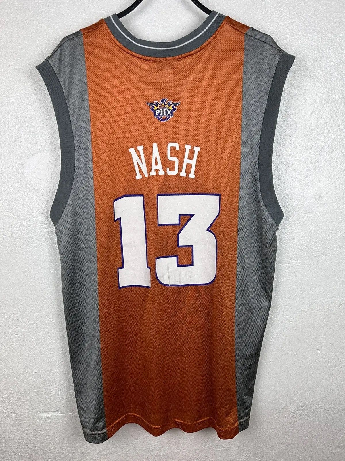 NBA 00s Reebok Phoenix Suns #13 Steve Nash Alternate Jersey Size US L / EU 52-54 / 3 - 5 Thumbnail