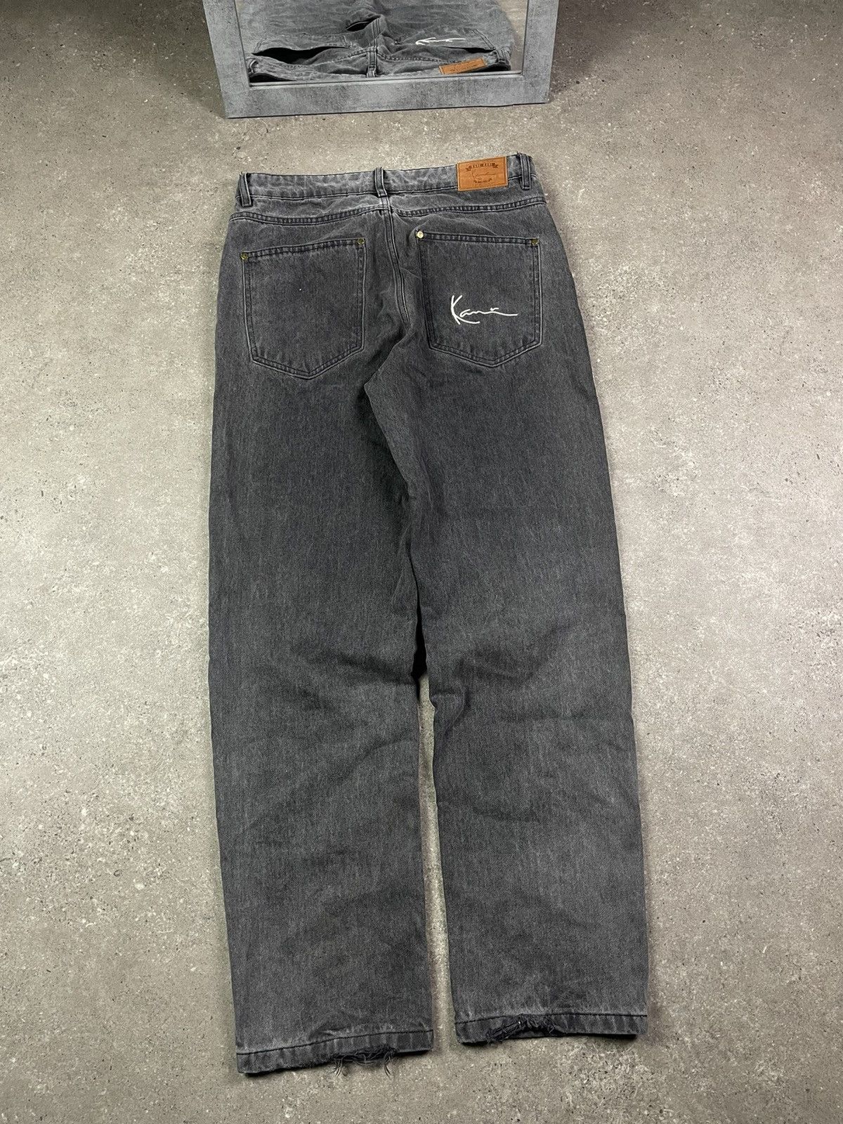 Karl Kani × Vintage Vintage Karl Kani Y2K jeans rap Style Denim Pants Size US 34 / EU 50 - 1 Thumbnail