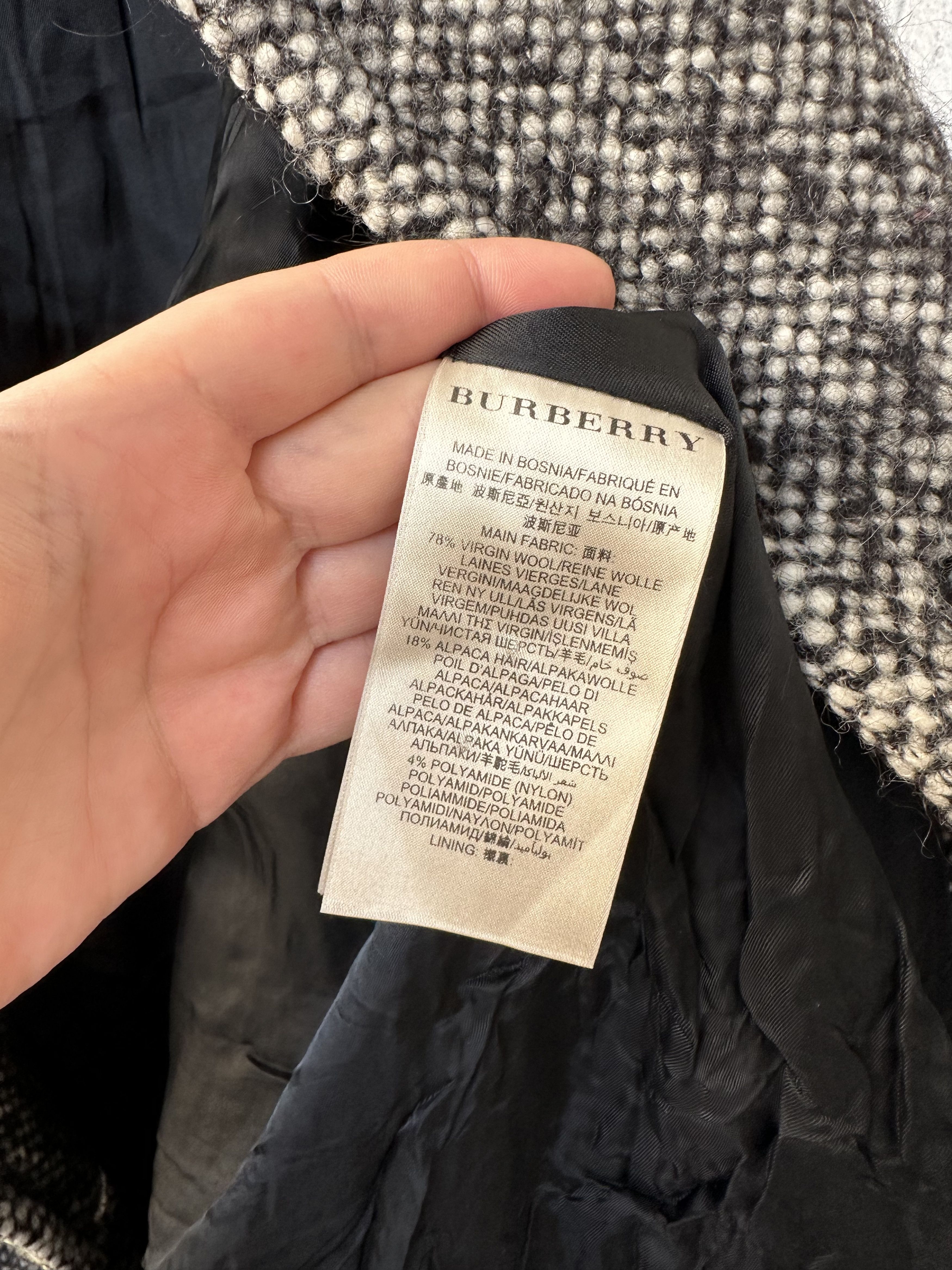 Burberry alpaca blend peacoat Size M / US 6-8 / IT 42-44 - 6 Thumbnail
