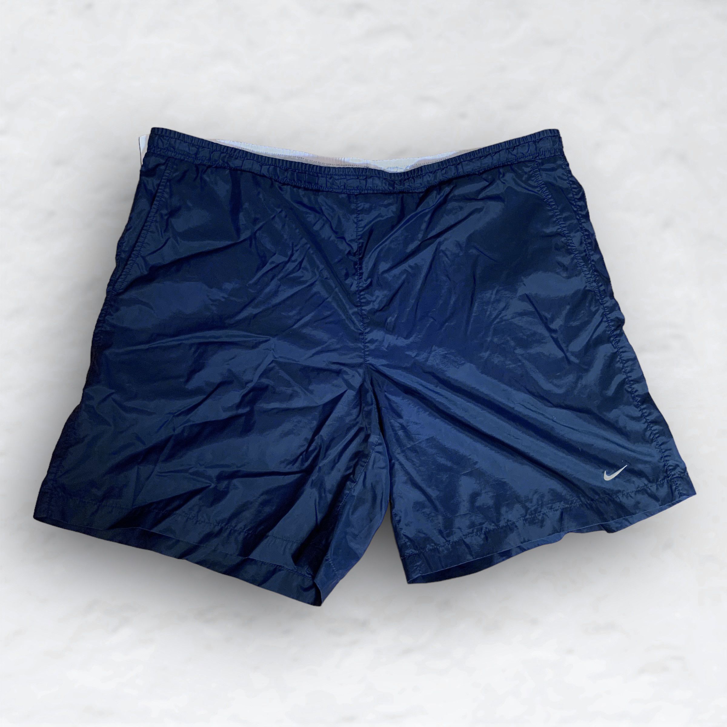 Vintage nike nylon shorts sales