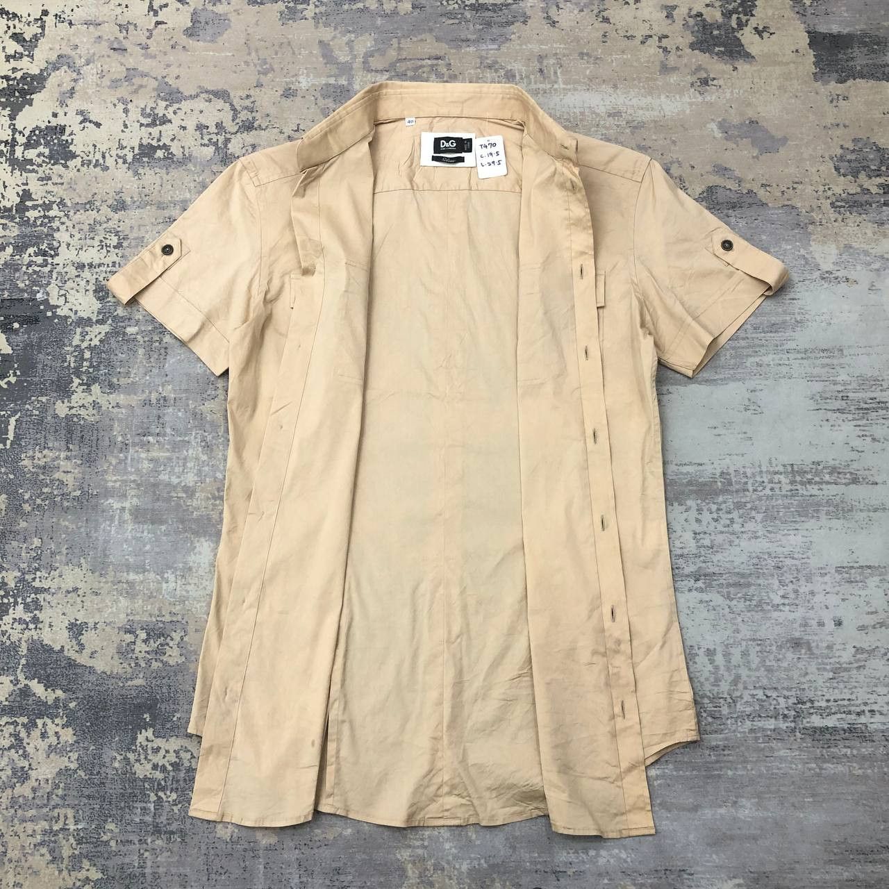 Dolce & Gabbana T470 DOLCE GABBANA SLIM BLOUSE SHIRTS Size M / US 6-8 / IT 42-44 - 3 Thumbnail