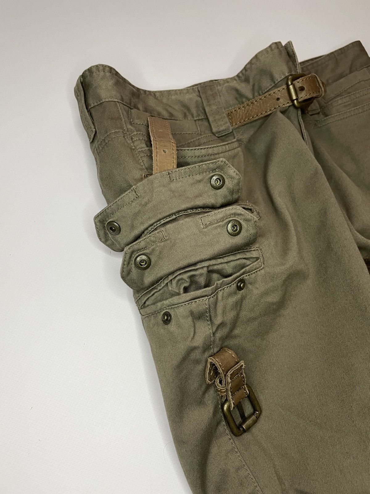 Dolce & Gabbana Dolce & Gabbana Multipocket Cargo Cowboy Style Pants Size US 32 / EU 48 - 4 Thumbnail