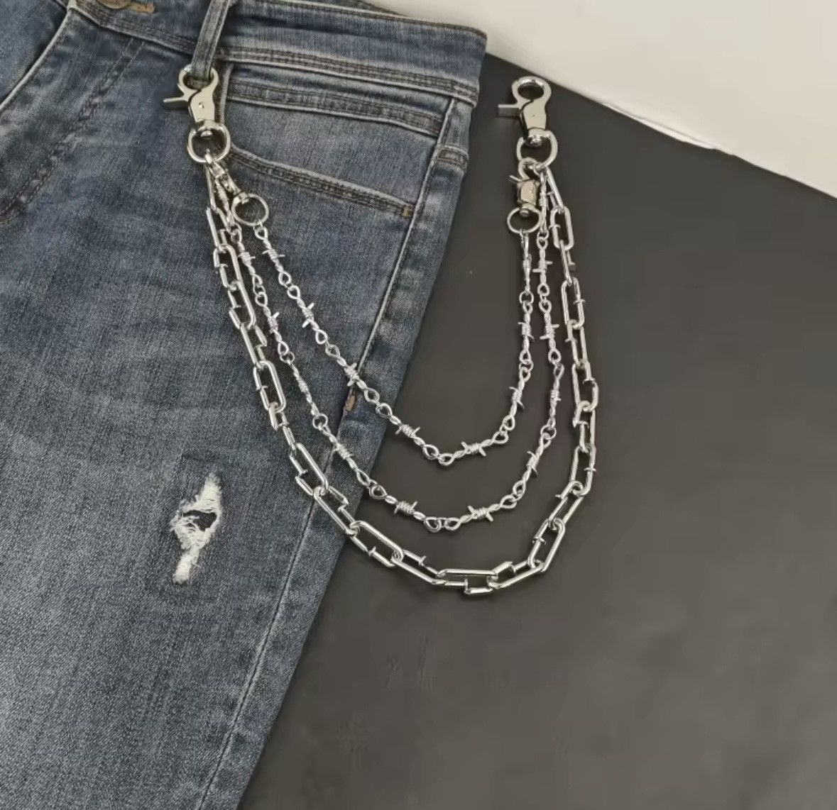 Other Long Trousers Hipster Chain Size ONE SIZE - 3 Thumbnail
