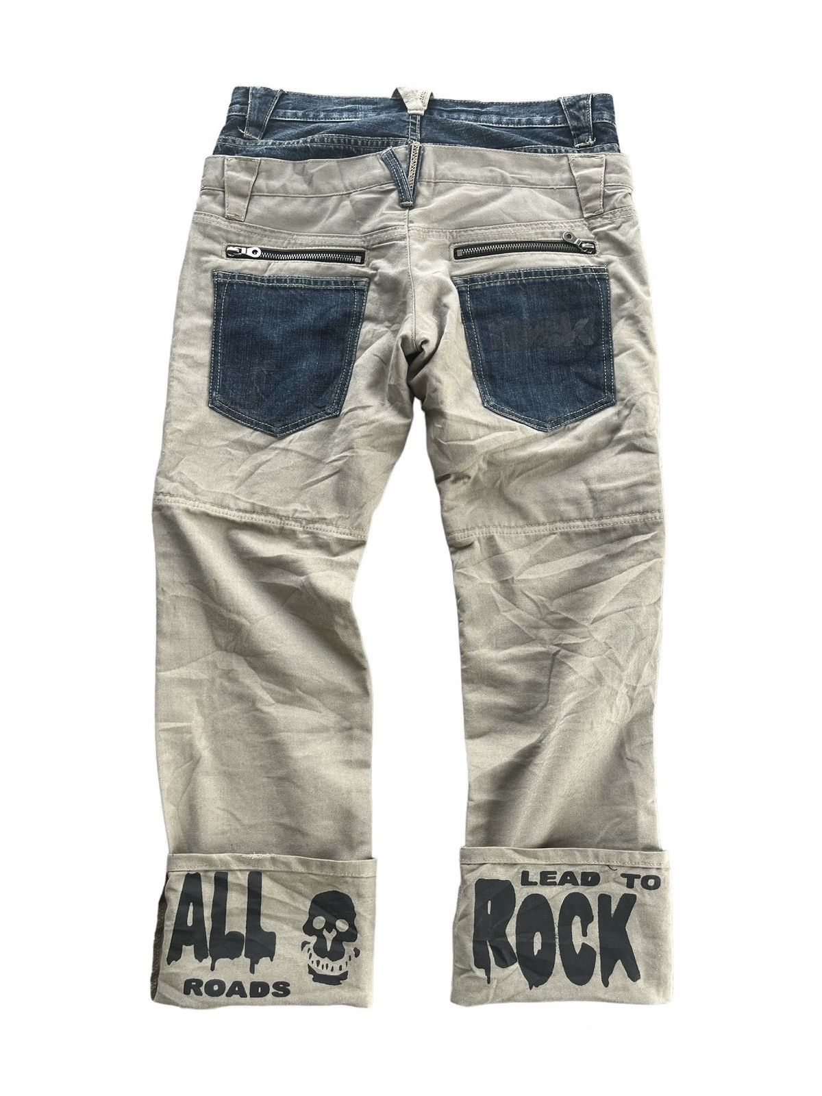 PPFM PPFM DOUBLE LAYER HYBRID DENIM SEDITIONARIES JAPANESE PUNK Size US 29 - 4 Thumbnail