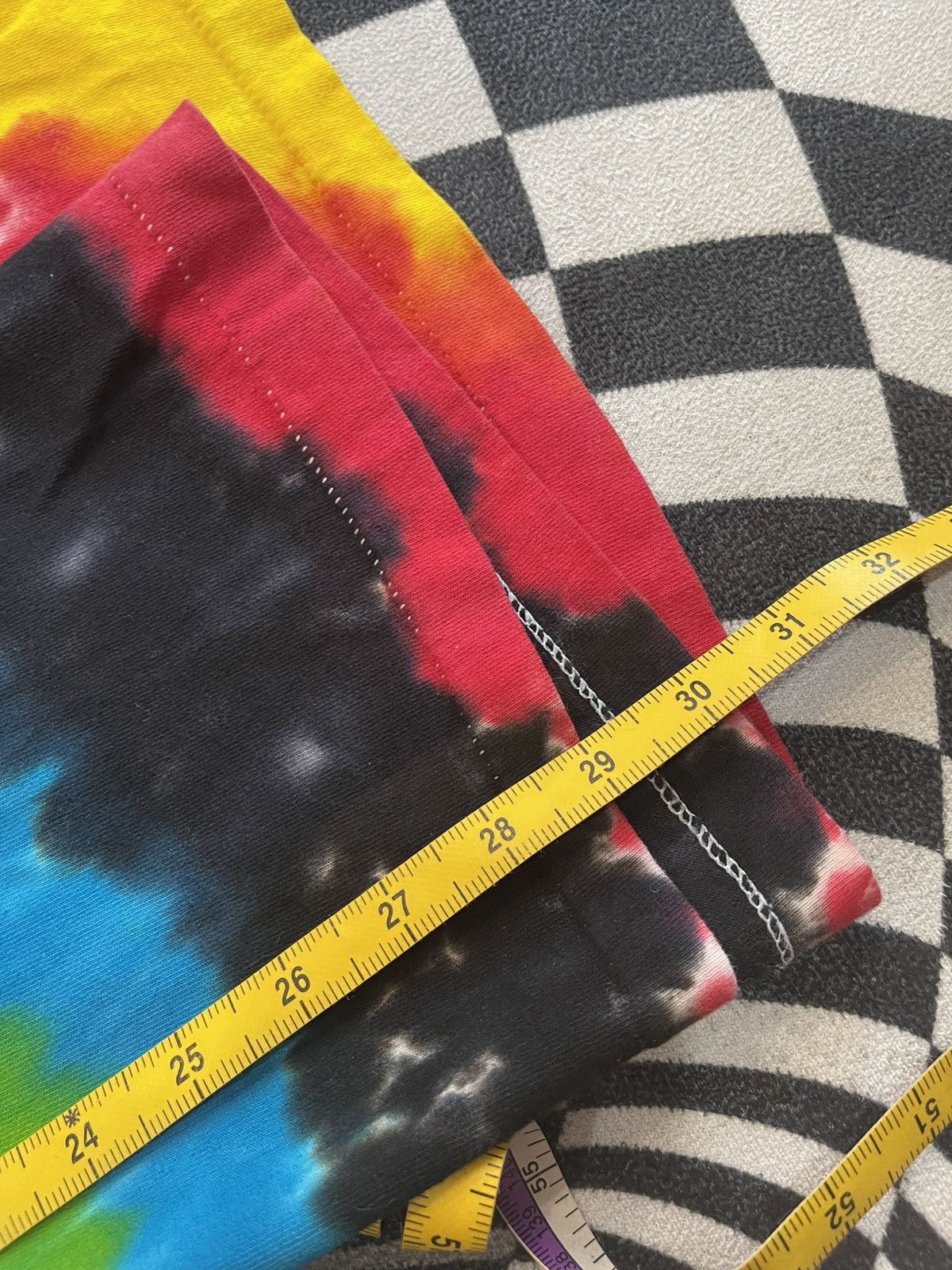 Vintage VINTAGE 90s Tie Dye JESUS EVERLASTING LIFE T-Shirt XL Size US XL / EU 56 / 4 - 6 Thumbnail