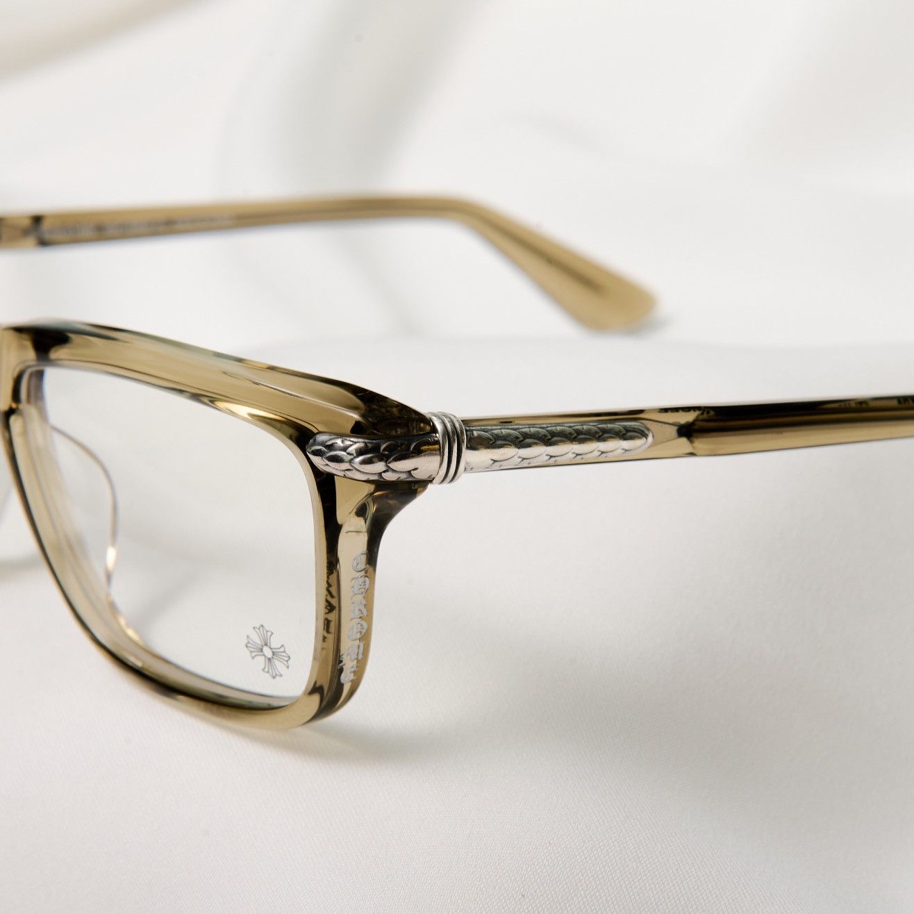 Chrome Hearts CHROME HEARTS LITTLE DINGER ARMY GLASSES Size ONE SIZE - 3 Thumbnail