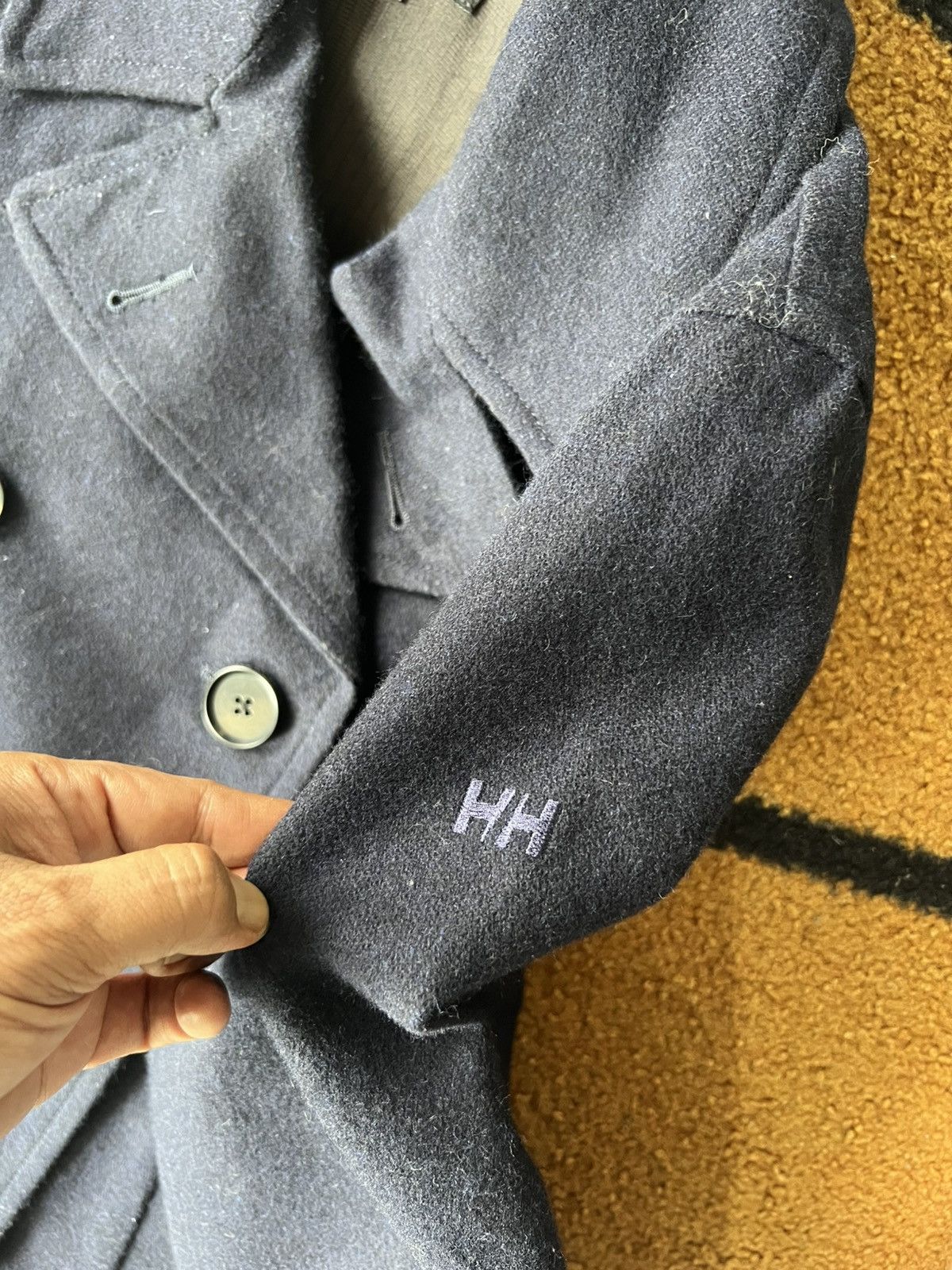 Helly Hansen 🔥Helly Hansen Double Breasted Peacoat Size US M / EU 48-50 / 2 - 15 Thumbnail
