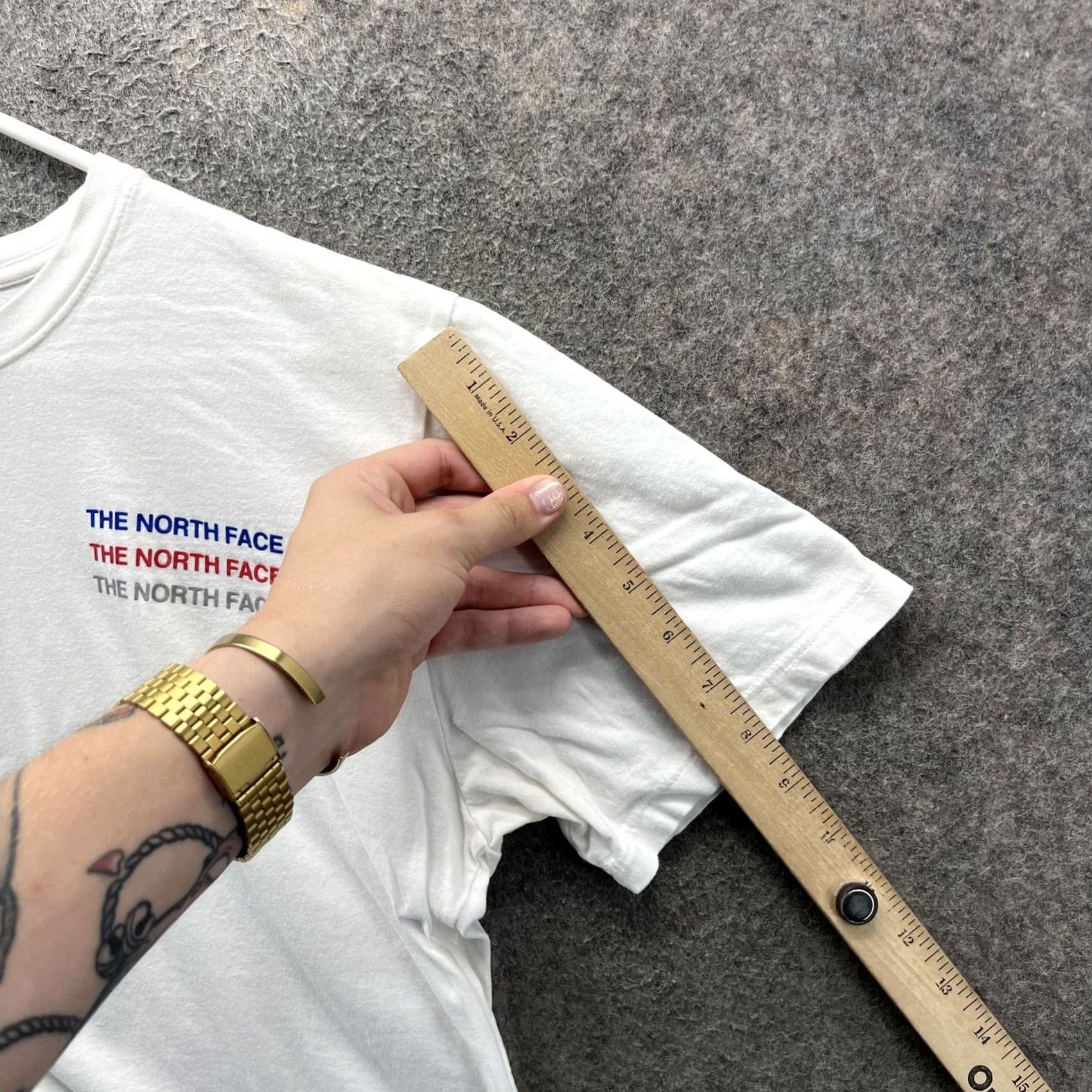 The North Face The North Face Shirt Mens Medium White Multi Logo Graphic Short Sleeve Crewneck Size US M / EU 48-50 / 2 - 5 Thumbnail