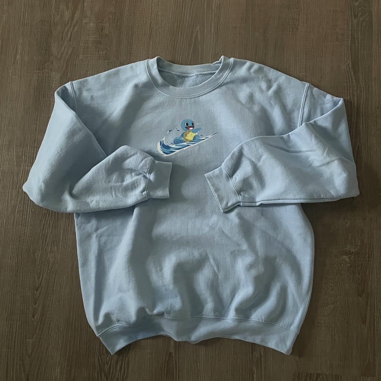 Other custom squirtle nike sweatshirt Size US M / EU 48-50 / 2 - 2 Thumbnail