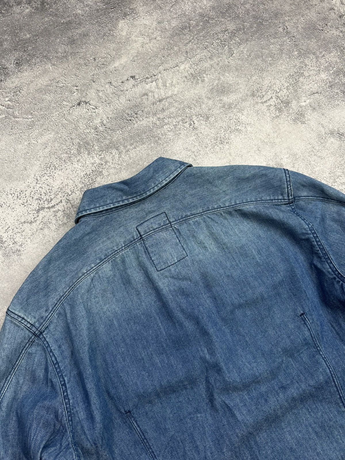 G-Star G-Star Raw Denim Shirt Blue Western Faded Over Shirt y2k Size US S / EU 44-46 / 1 - 15 Thumbnail