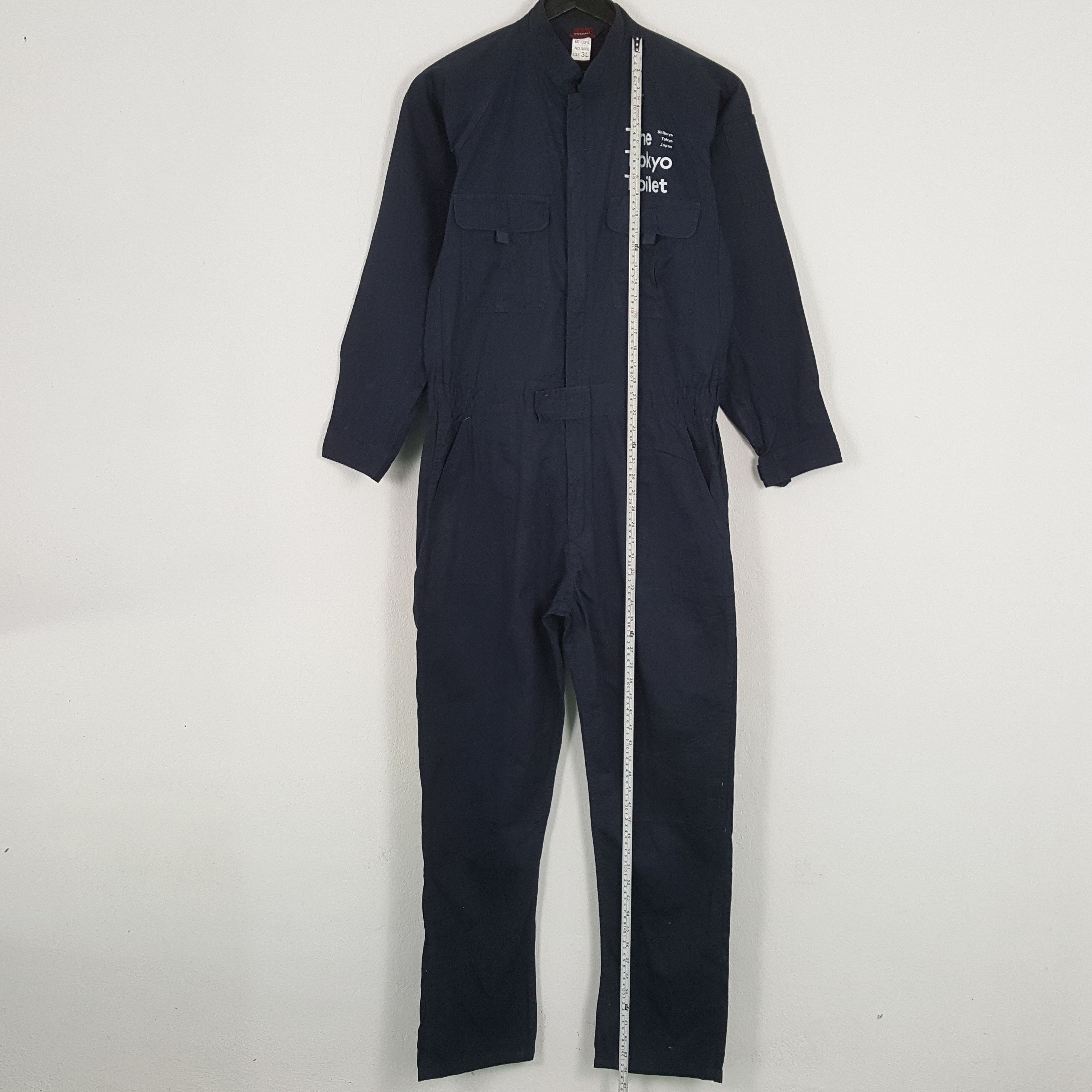 Vintage THE TOKYO TOILET Workwear Custom Art Coverall Jacket Size US L / EU 52-54 / 3 - 7 Thumbnail