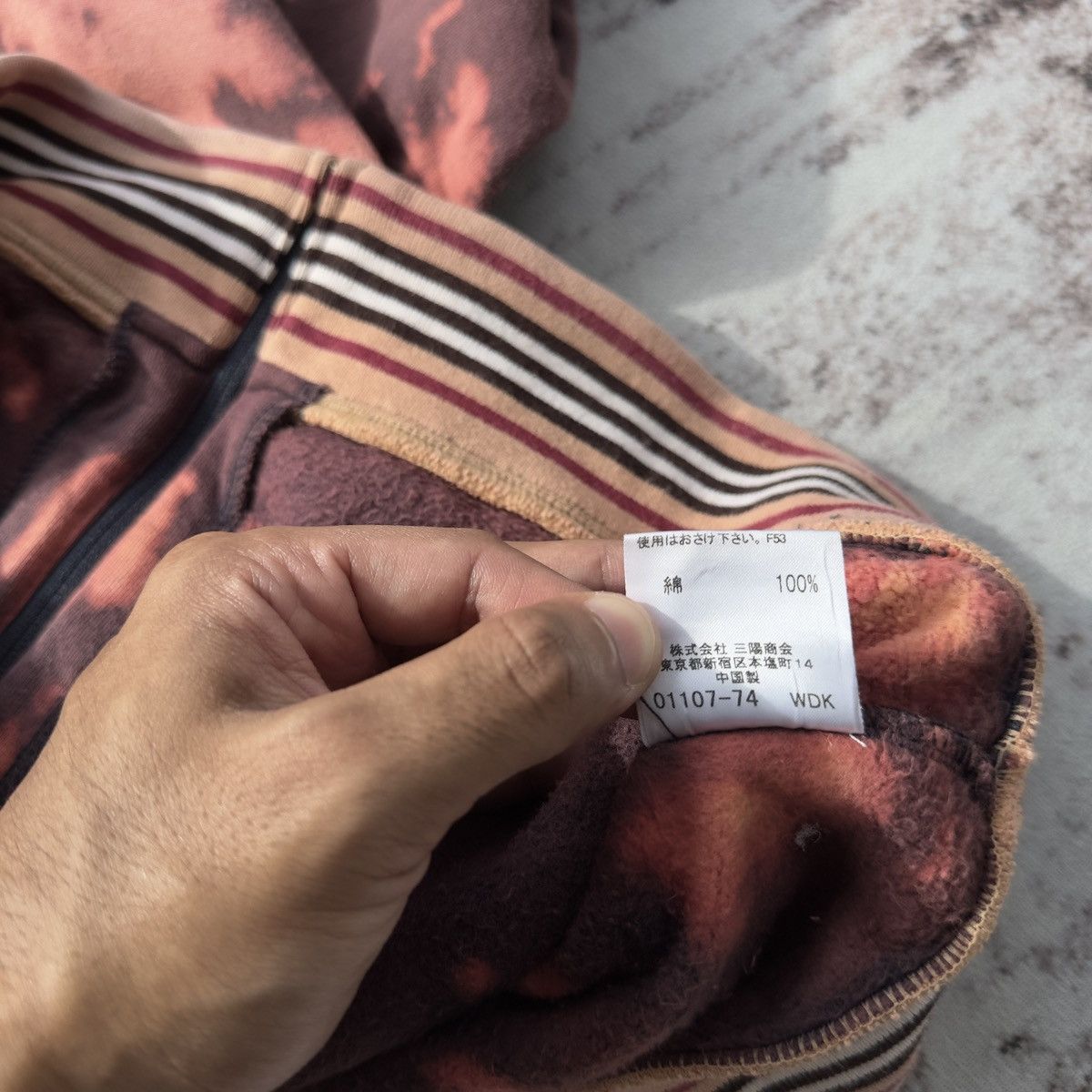 Burberry VINTAGE BURBERRY CUSTOM-MADE BLEACHED ZIP JACKET RARE Size US S / EU 44-46 / 1 - 16 Thumbnail