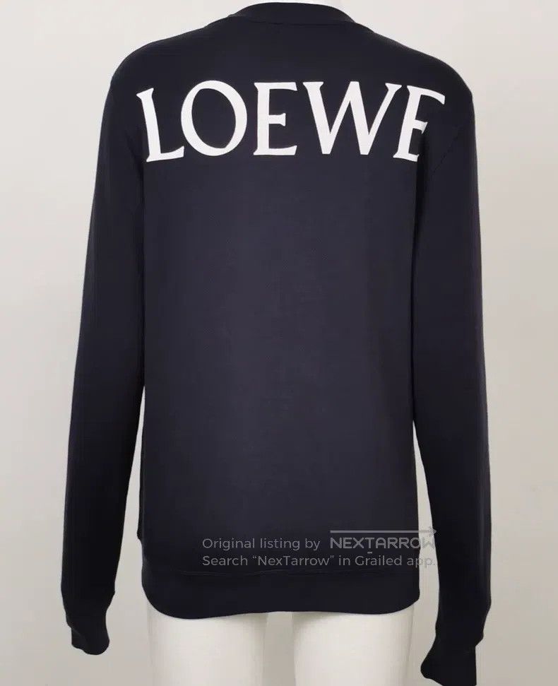 Loewe Loewe Long-sleeve hooded sweatshirt, women's blue Dumbo Size XS / US 0-2 / IT 36-38 - 2 Thumbnail