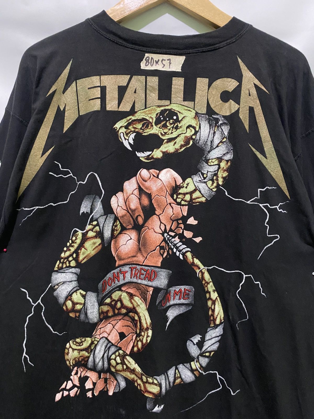 Vintage Long sleeve metallica Size US XL / EU 56 / 4 - 4 Thumbnail