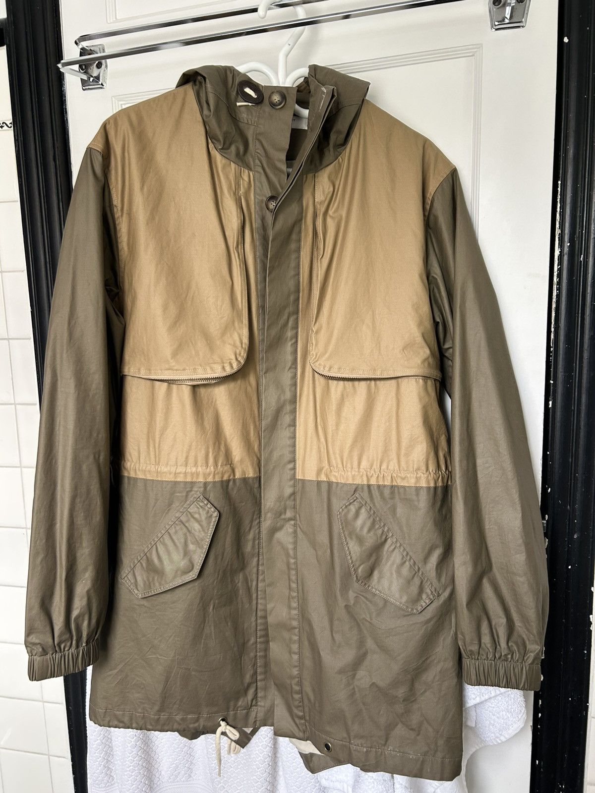 Shades of Grey rain parka