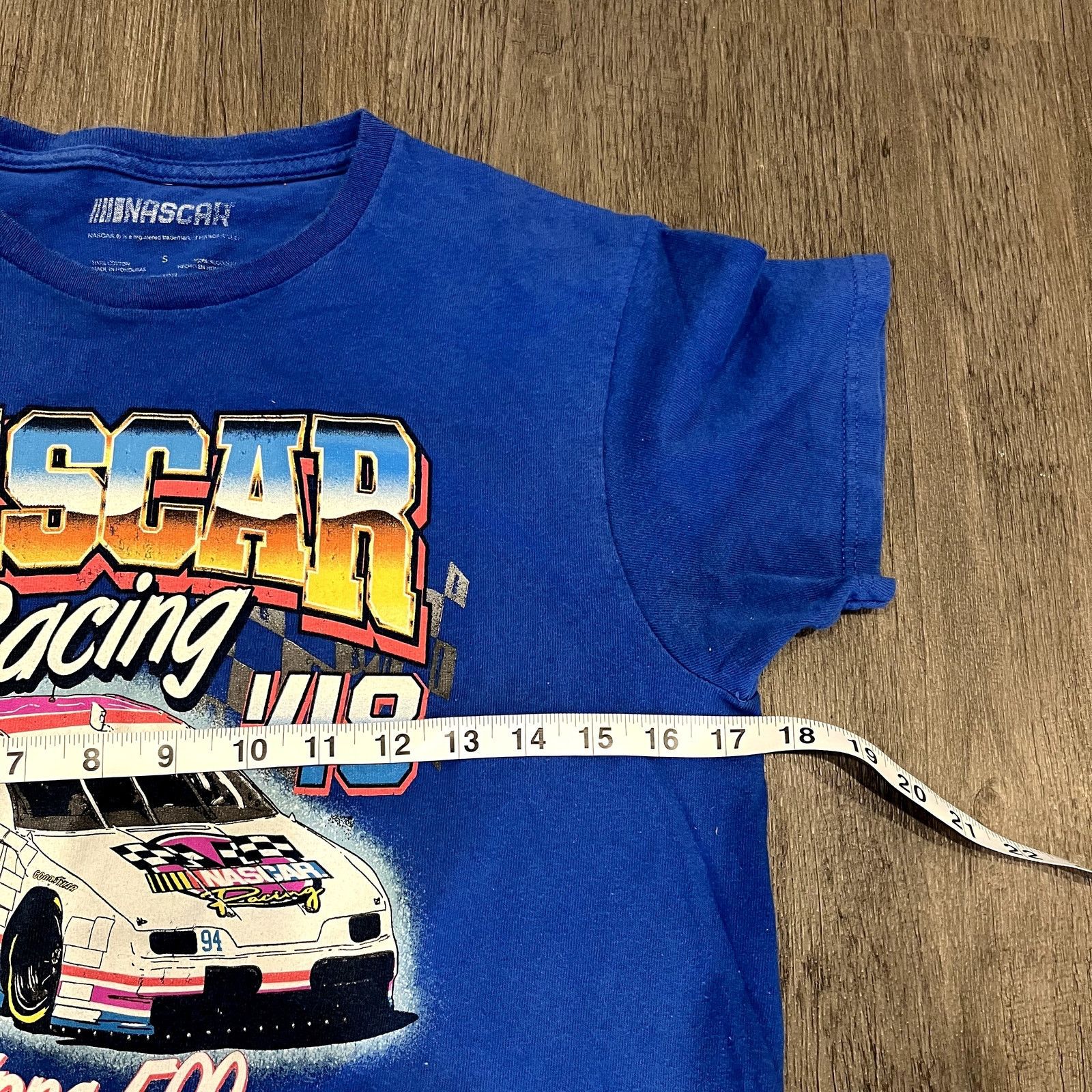 NASCAR Daytona Racing T Shirt Blue Graphic NASCAR Style Motorsports Size US S / EU 44-46 / 1 - 2 Thumbnail