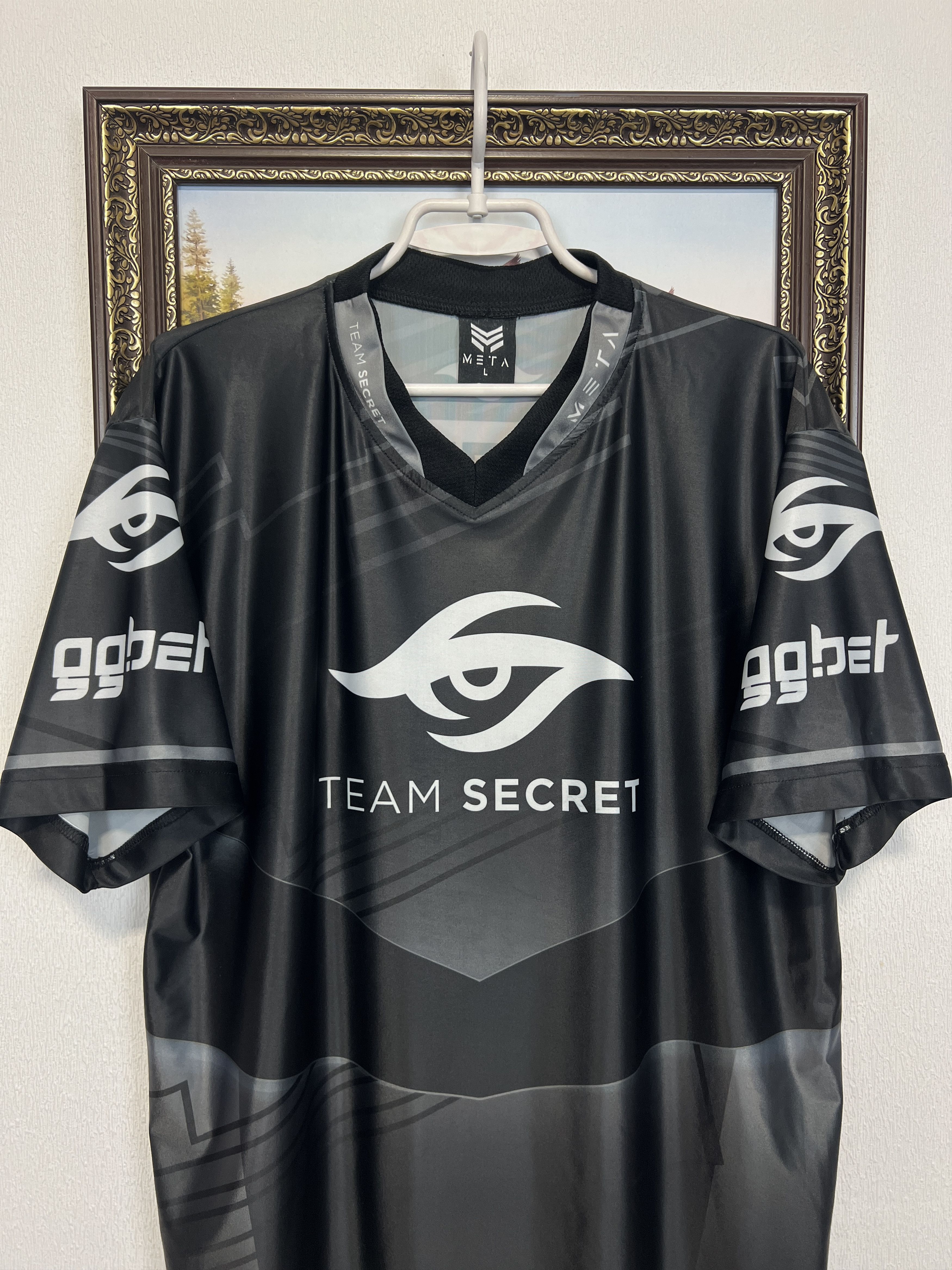 Vintage Meta Dota 2 Team Secret Gaming Jersey KheZu Match Worn Shirt Size US L / EU 52-54 / 3 - 2 Thumbnail