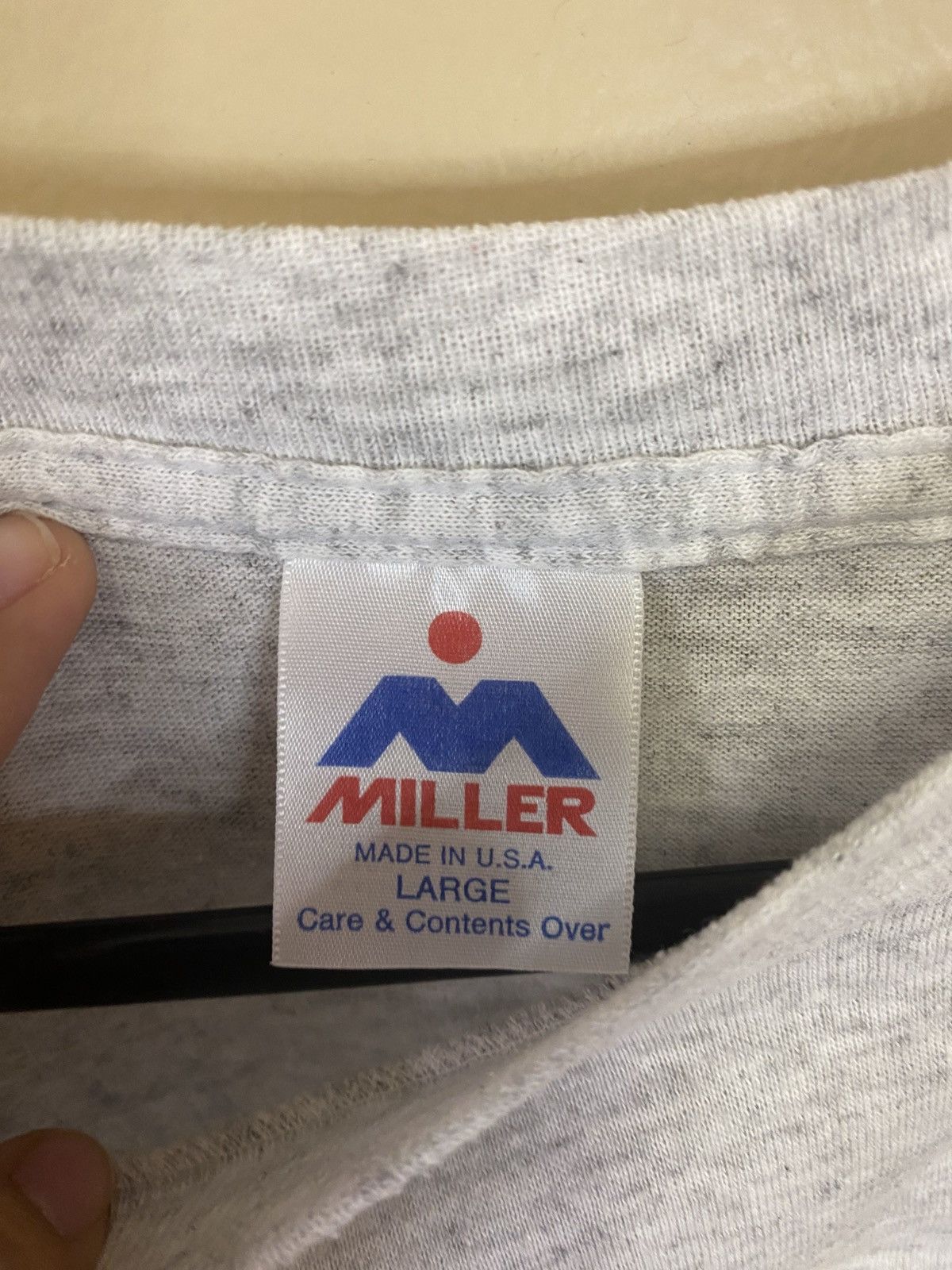 Vintage Miller Dupont Let’s Go Racing T-Shirt Size US L / EU 52-54 / 3 - 3 Thumbnail