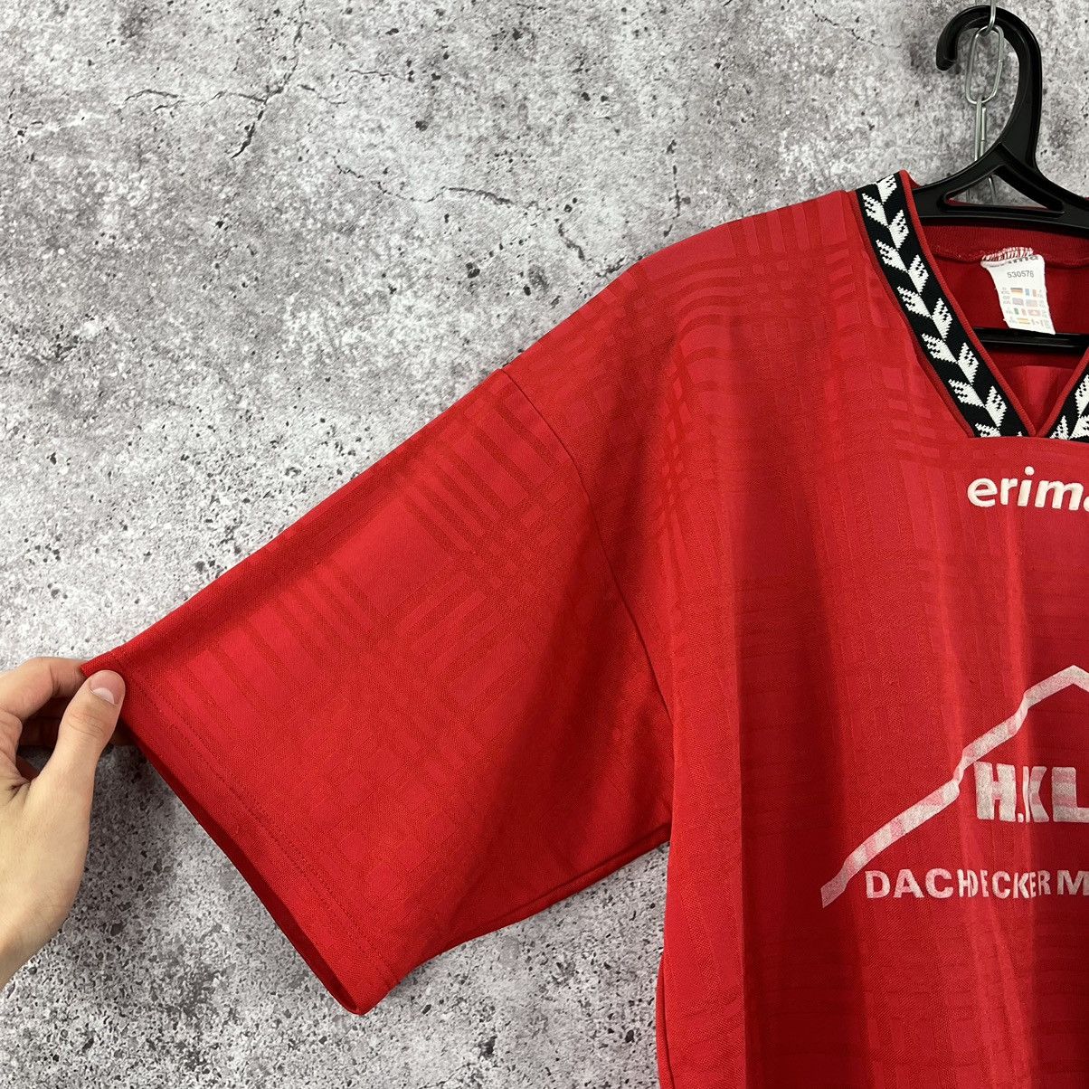 Erima × Vintage Erima Langendreer SV04 Vintage Jersey T-Shirt Size XXL Size US XXL / EU 58 / 5 - 2 Thumbnail