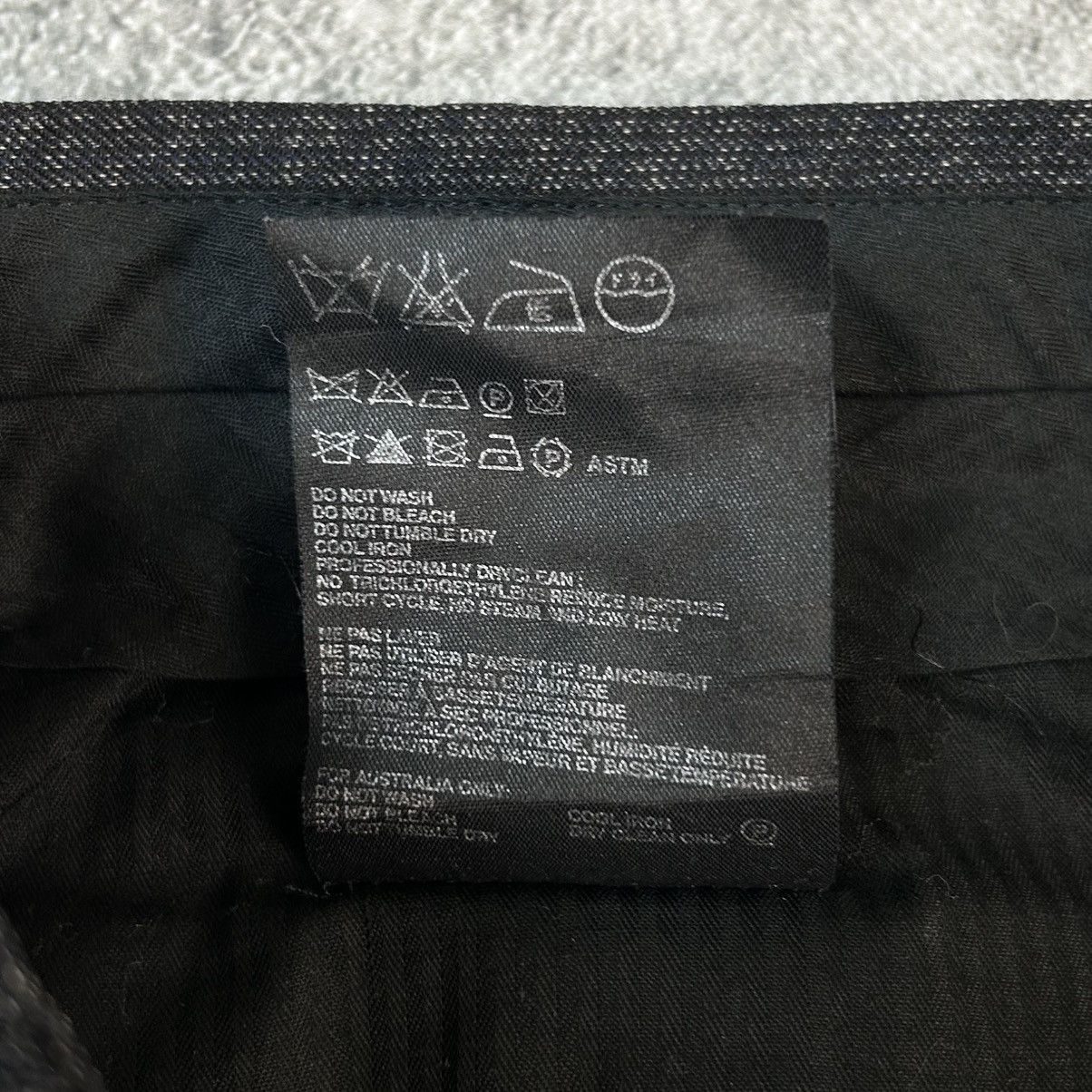 Prada Prada Classic Wool Superfine Dress Pants Size 32" / US 10 / IT 46 - 9 Thumbnail