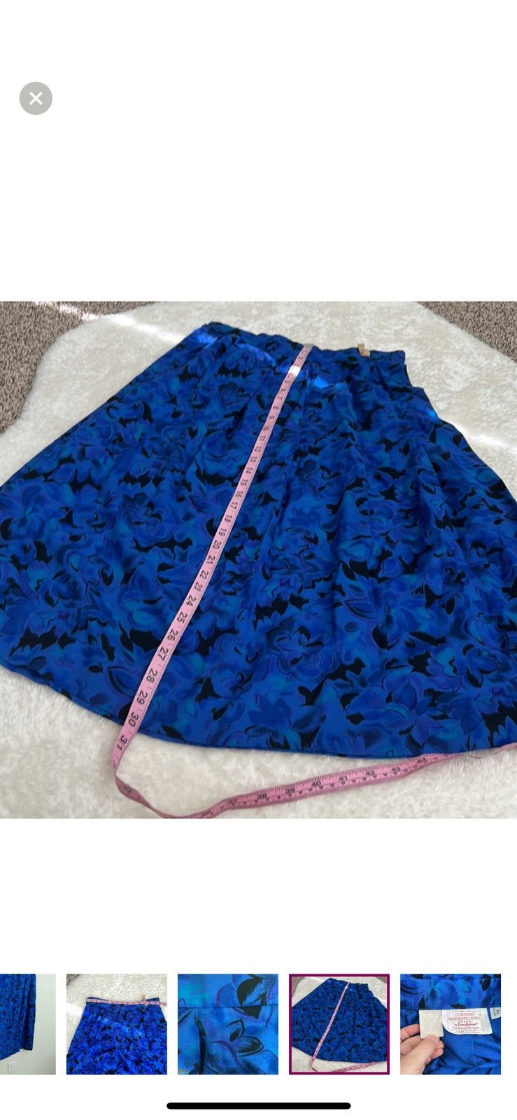 Pendleton Country sophisticates by Pendleton vintage floral mid skirt Size 32" / US 10 / IT 46 - 5 Thumbnail