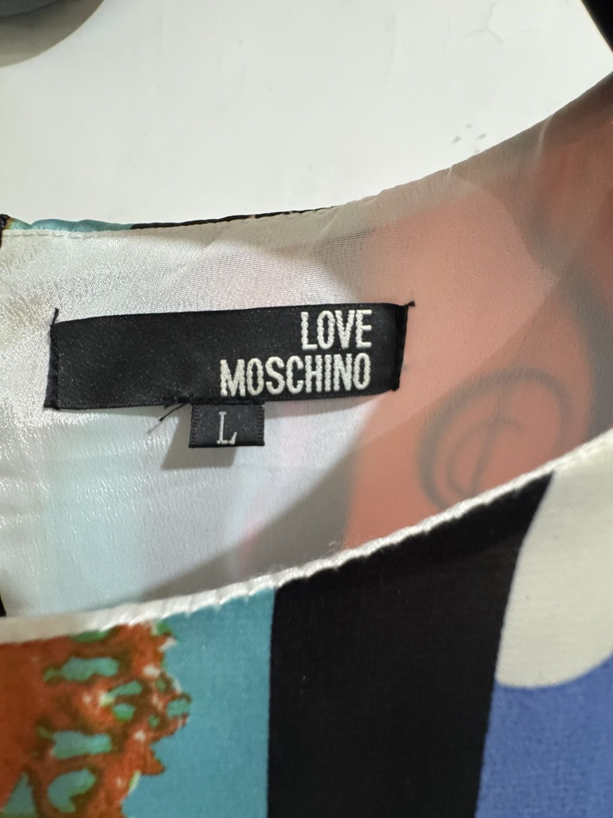 Love Moschino VINTAGE LOVE MOSCHINO MINI DRESS Size L / US 10 / IT 46 - 2 Thumbnail