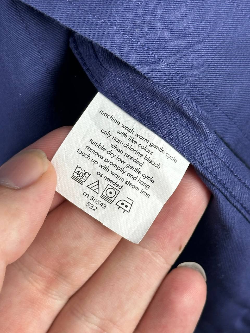 Donald Trump Donald J Trump Signature Collection Navy Luxury Dress Shirt Size US M / EU 48-50 / 2 - 9 Thumbnail