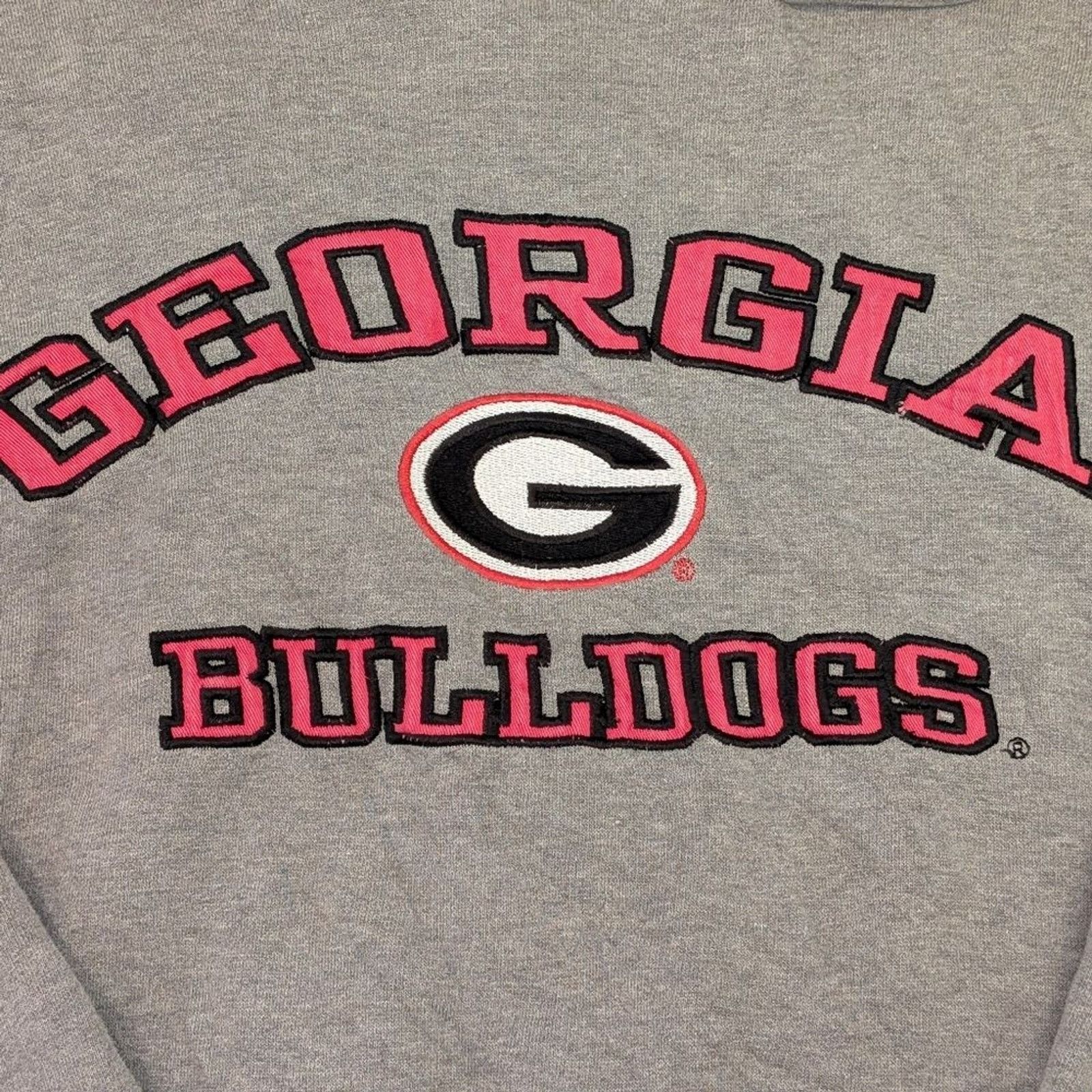 Other Y2K Georgia Bulldogs Hoodie Gray Embroidered UGA L Varsity A Size US L / EU 52-54 / 3 - 3 Thumbnail