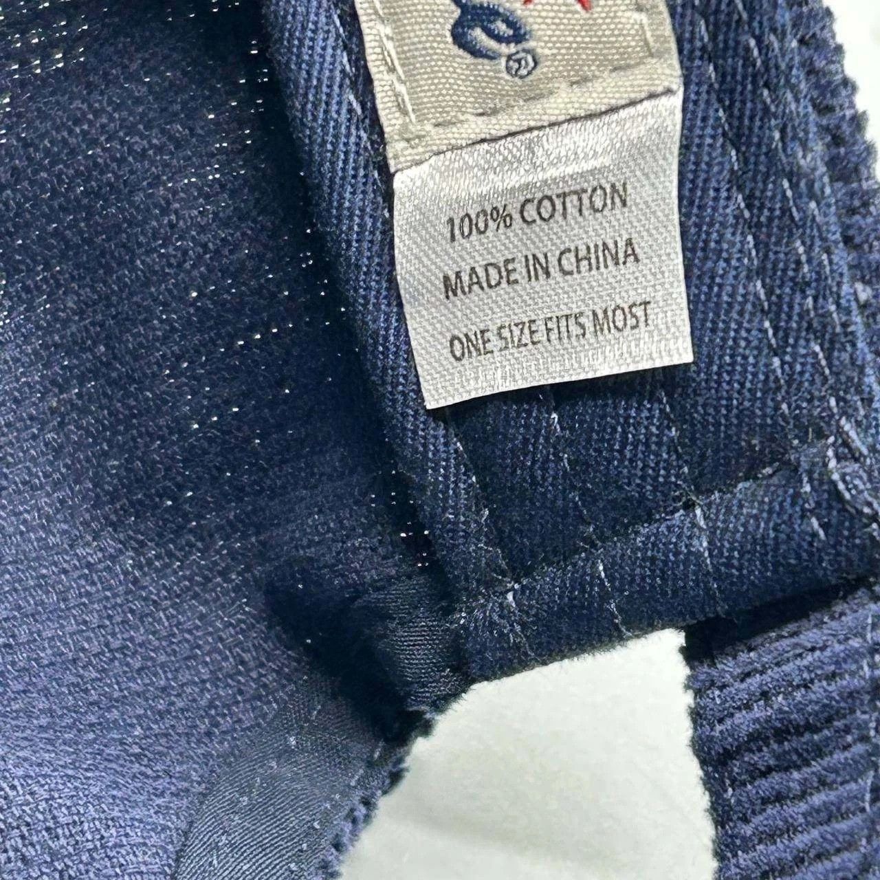The Game Jackson Hole Hat Men Blue Corduroy Strap Back Cotton Size ONE SIZE - 3 Thumbnail