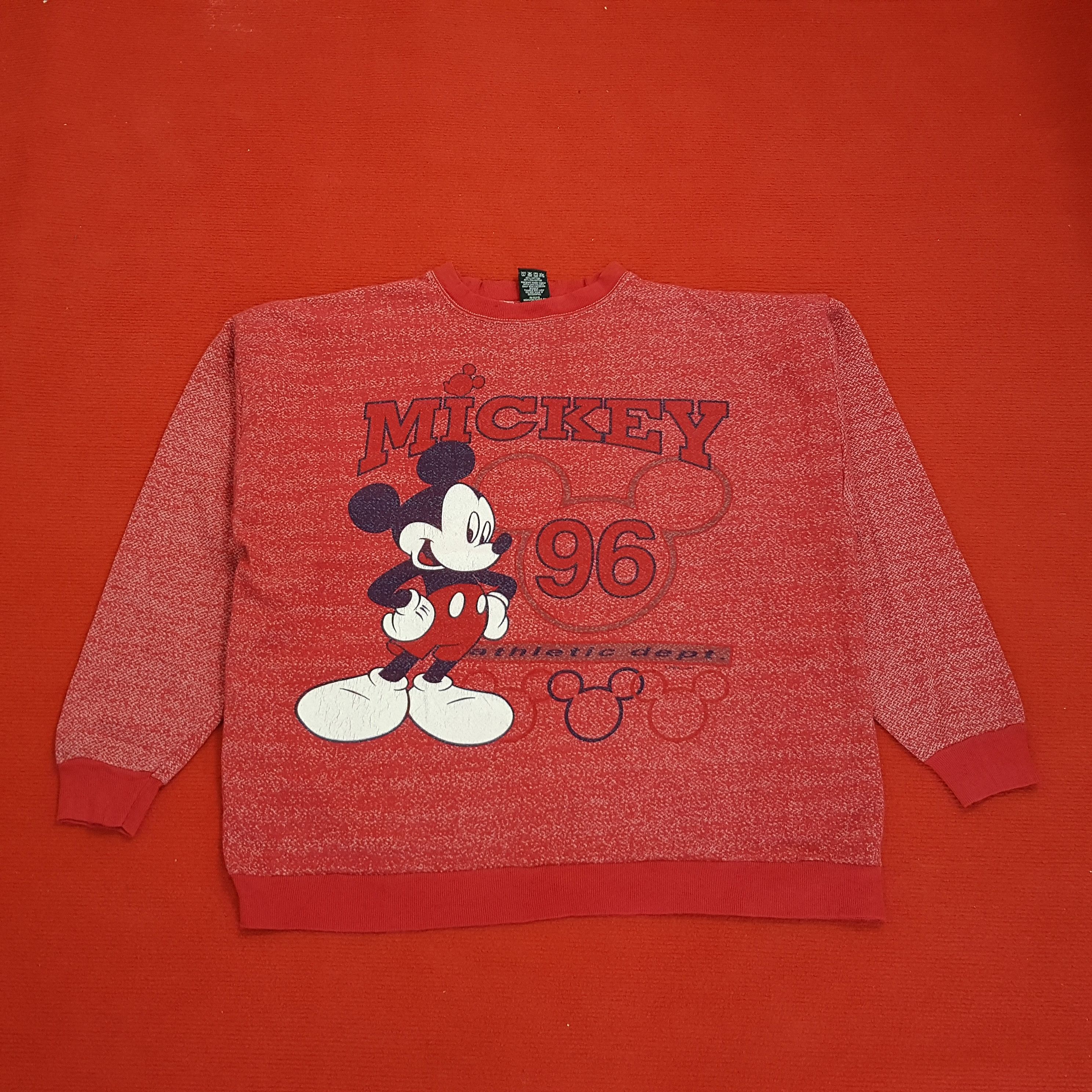 Disney × Mickey Mouse × Vintage Mickey Mouse Disney Vintage Sweatshirt Size US XL / EU 56 / 4 - 1 Thumbnail