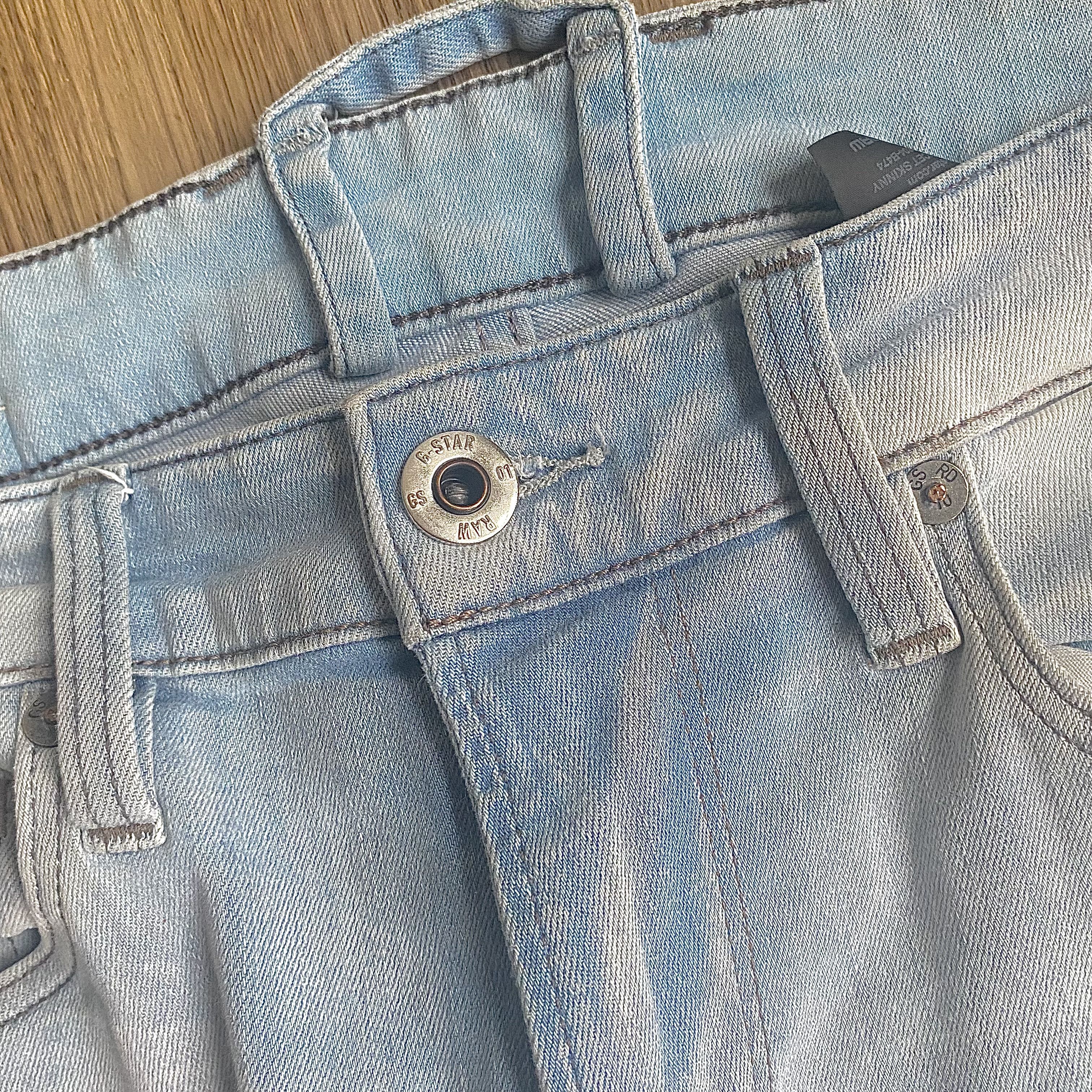 G-Star Light blue g star jeans men Size US 33 - 4 Thumbnail