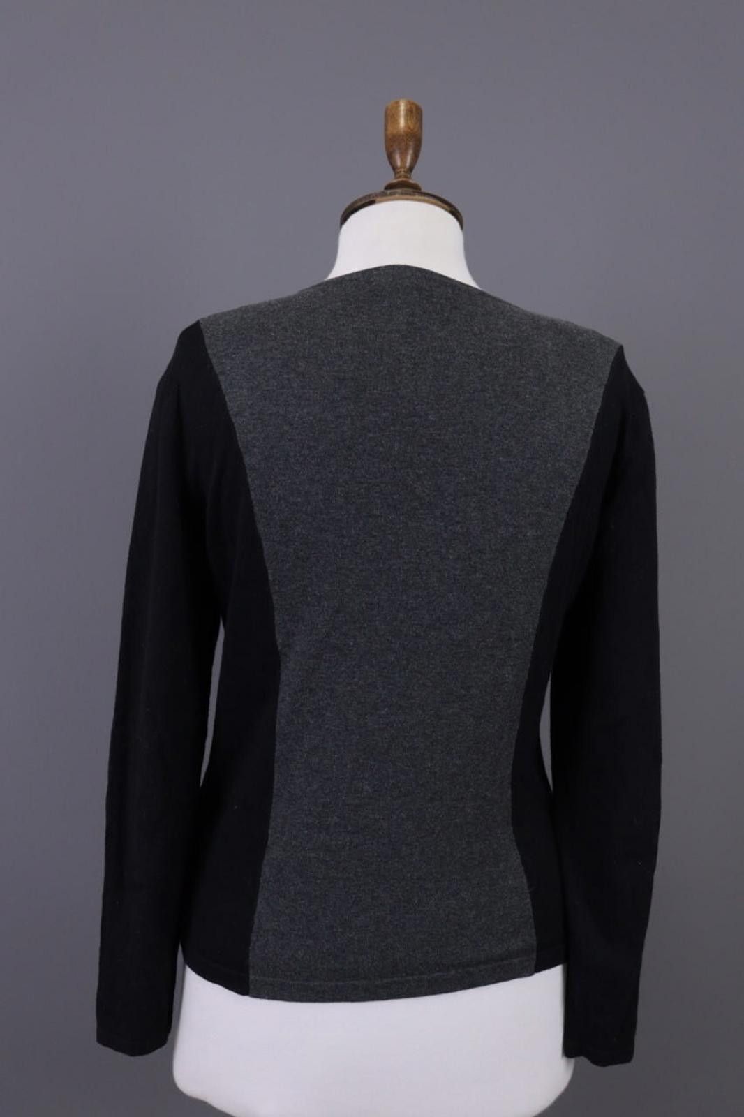 Lauren Ralph Lauren Lauren Ralph Lauren Gray Stripe Pullover Sweater Size M Size M / US 6-8 / IT 42-44 - 8 Thumbnail