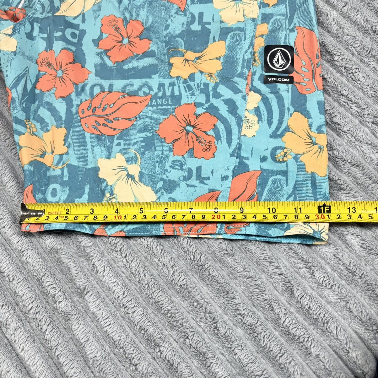 Volcom Volcom men’s sz 40 pull string inverted floral Boardshorts Size US 40 / EU 56 - 7 Thumbnail