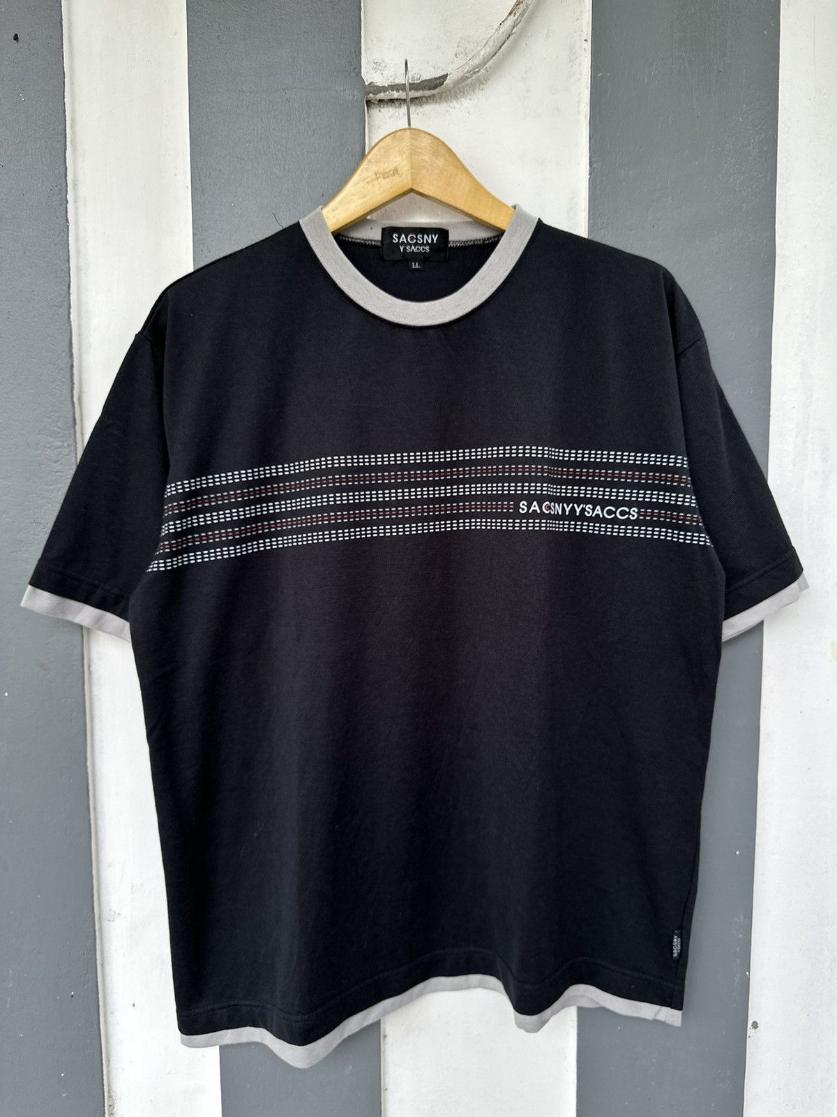 Yohji Yamamoto JAPANESE SACSNY Y’SACCS YOHJI YAMAMOTO TSHIRT Size US XL / EU 56 / 4 - 2 Thumbnail