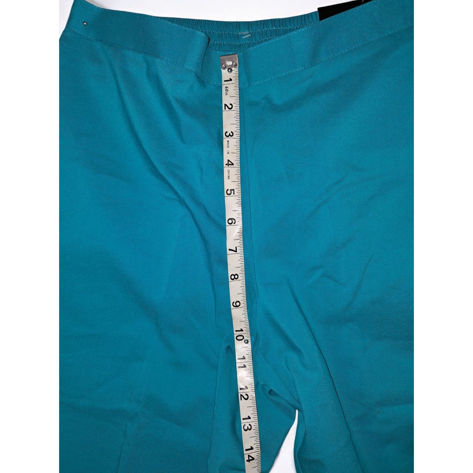 Other Alfred Dunner Teal Classic Fit Size 6P Capri Pant Size 28" / US 6 / IT 42 - 12 Thumbnail