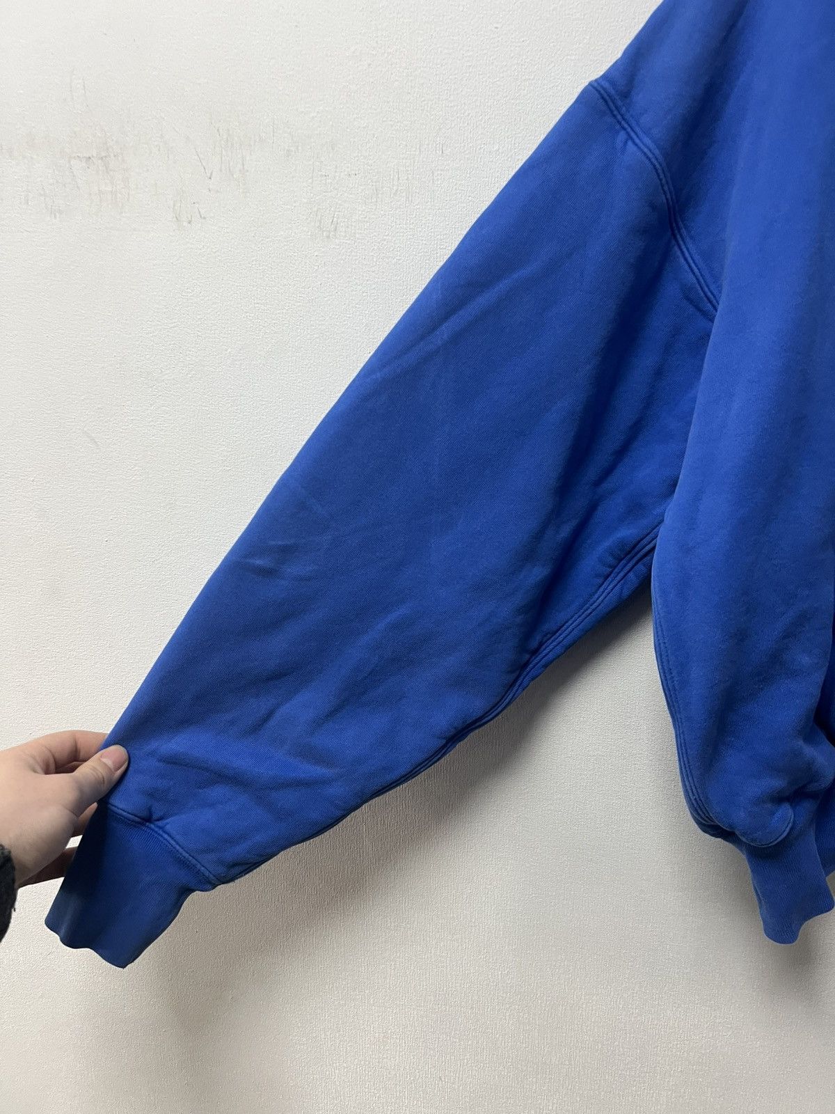 Balenciaga × Gap × Yeezy Yeezy Gap Hoodie Blue Mens Size M Size US M / EU 48-50 / 2 - 6 Thumbnail